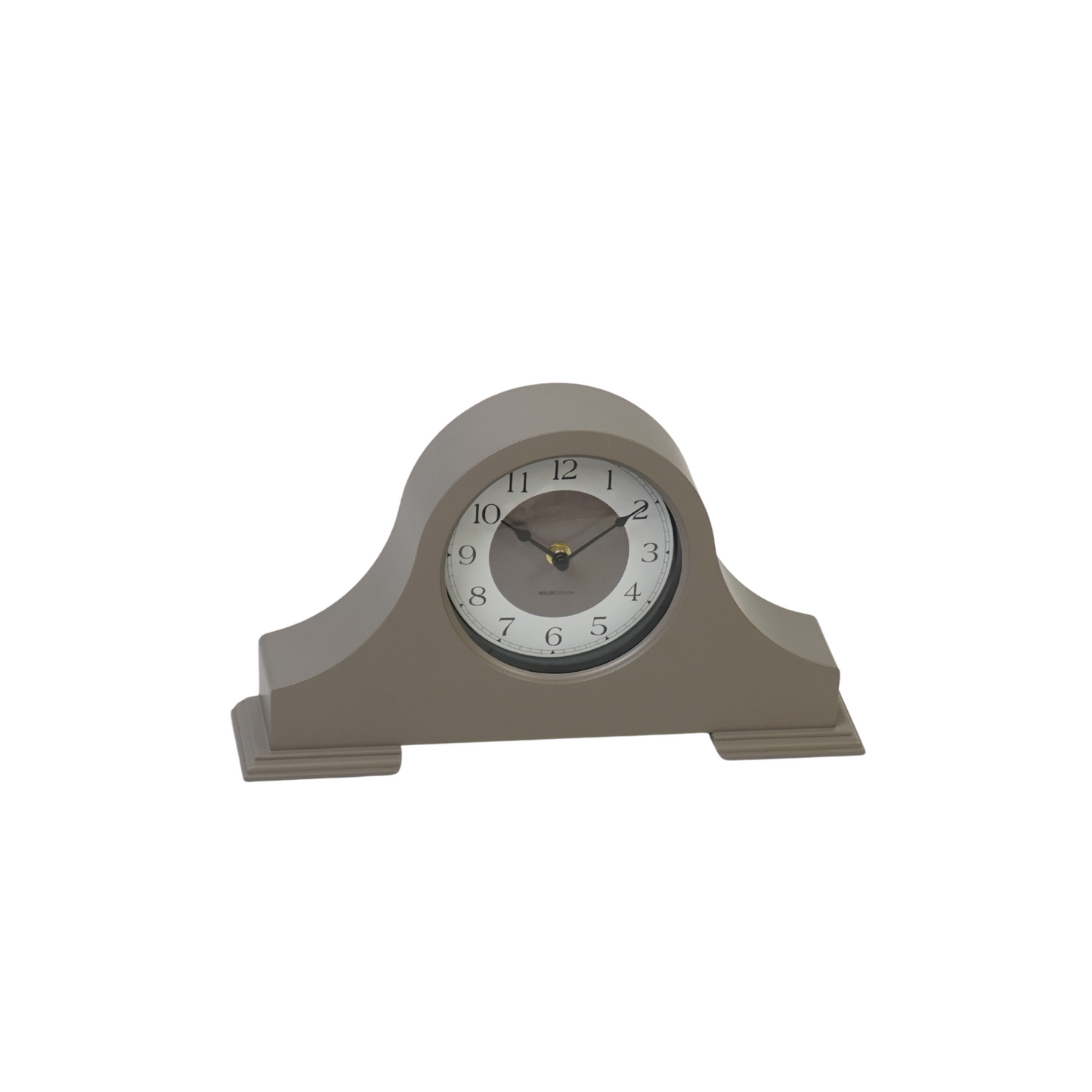 Clock - Mantel Clock- Taupe - 36x8,5x20 cm