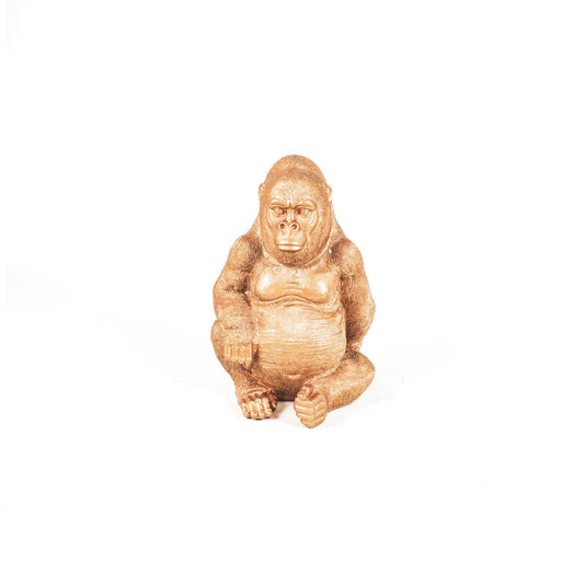 HV Gorilla - Gold - 24x26x36,5cm