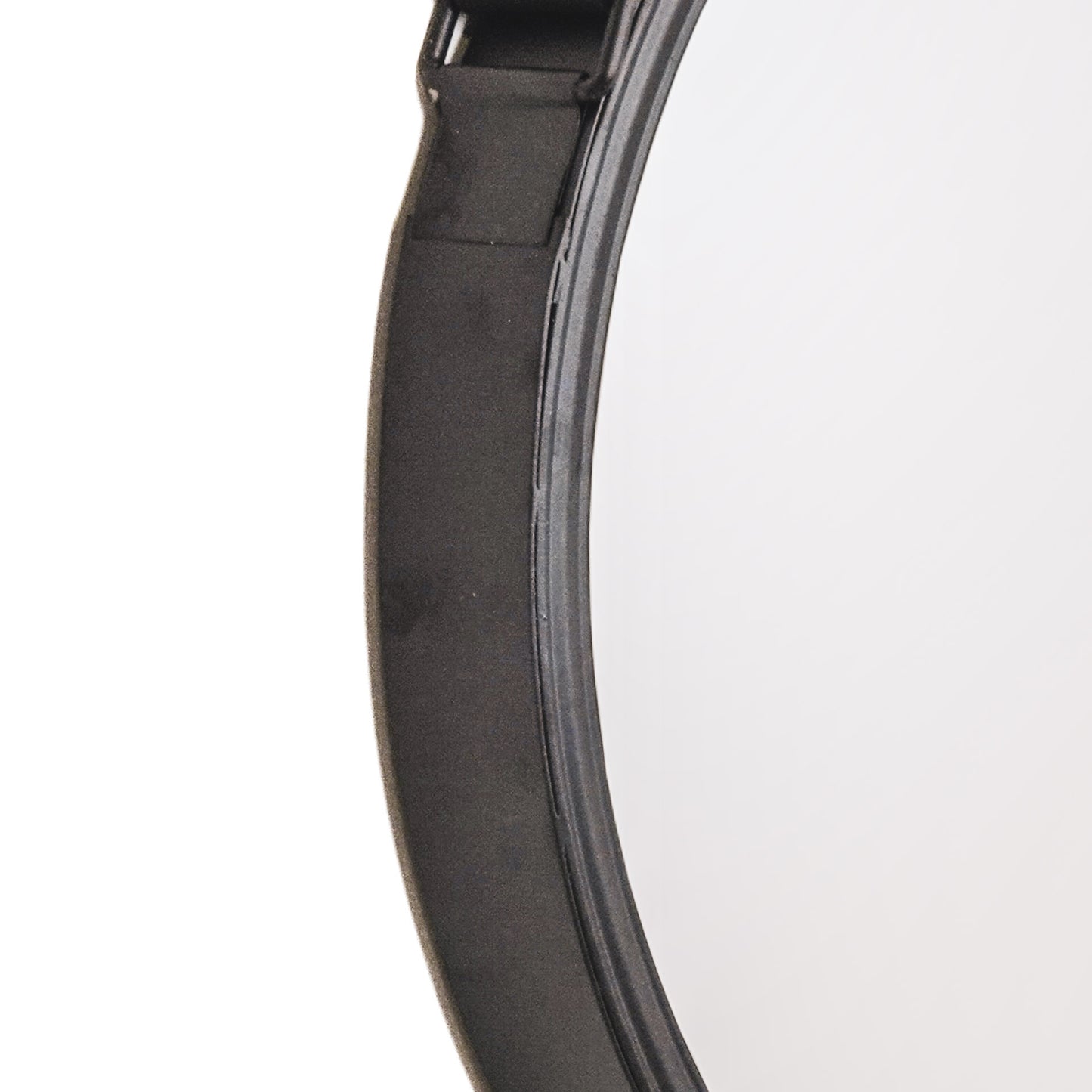 HV Round Metal Mirror-Black-Ø30cm
