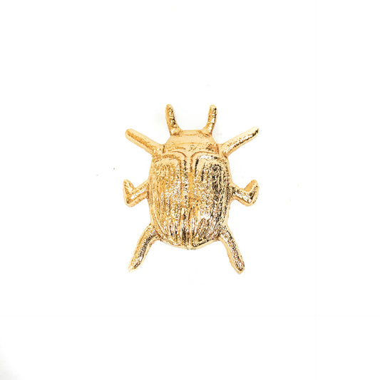 Housevitamin Bug Candle Pins - Gold - Set of 2 - 6x5x2cm