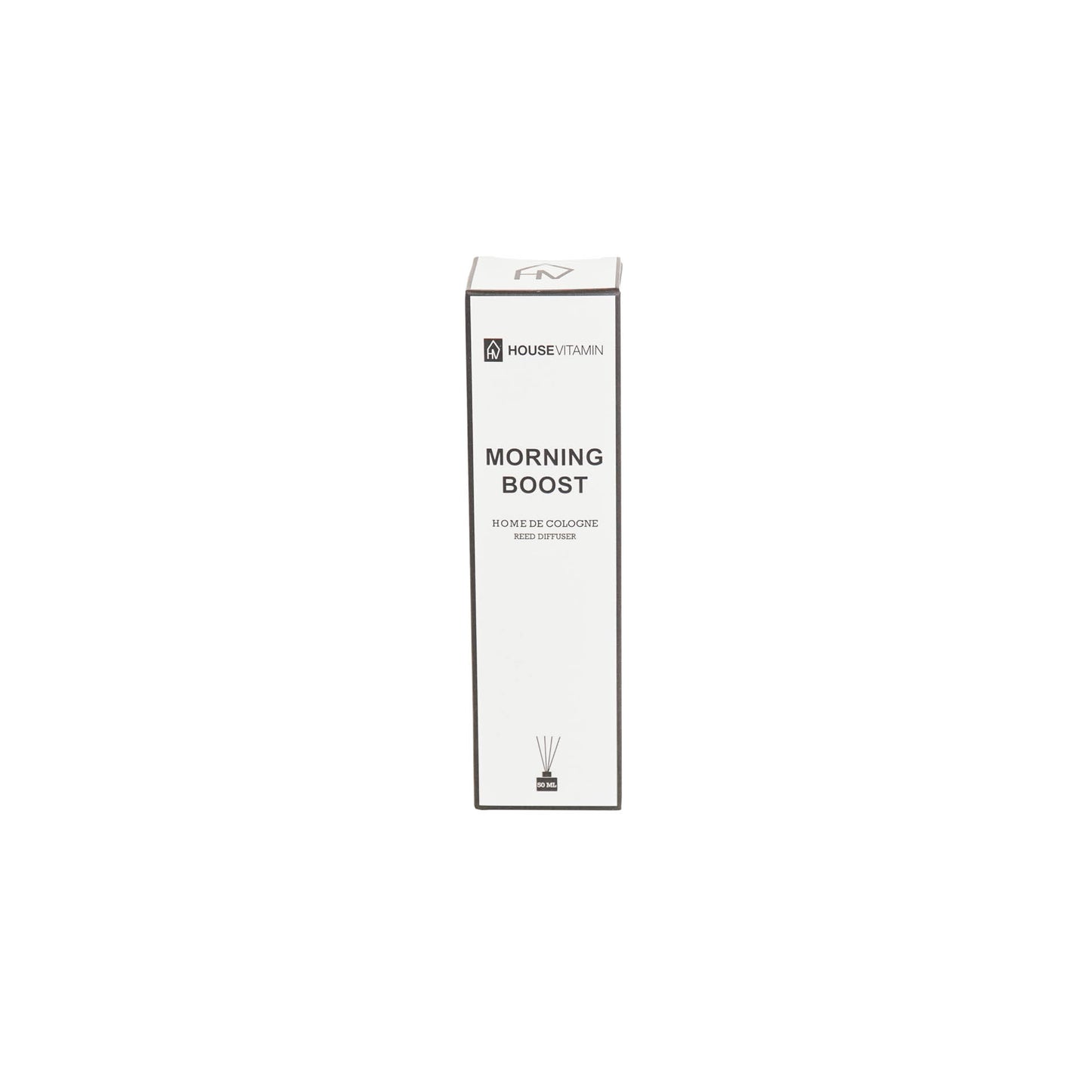 Reed Diffuser -Glass/ Fibre - 30 ml - Morning Boost