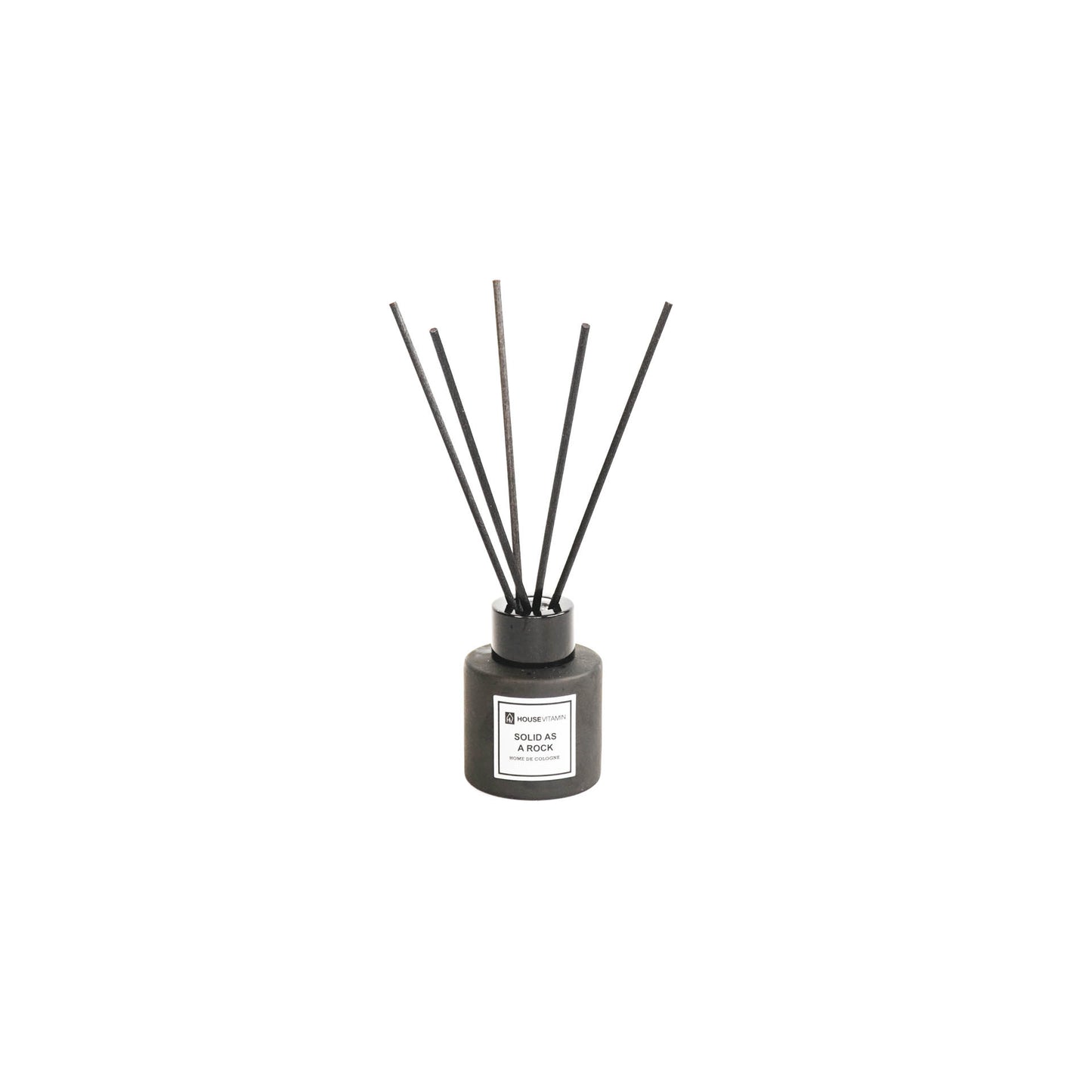 Reed Diffuser -Glass/ Fibre - 30 ml - Solid as a rock