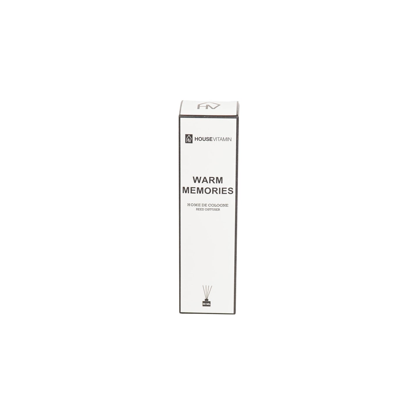 Reed Diffuser - Glass/ Fibre - 30 ml - Warm memories