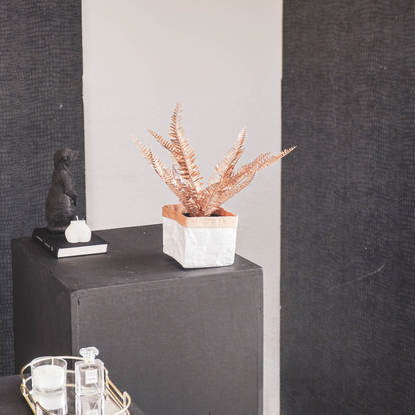 HV Golden Fern - 15x30x45cm - Polysterene