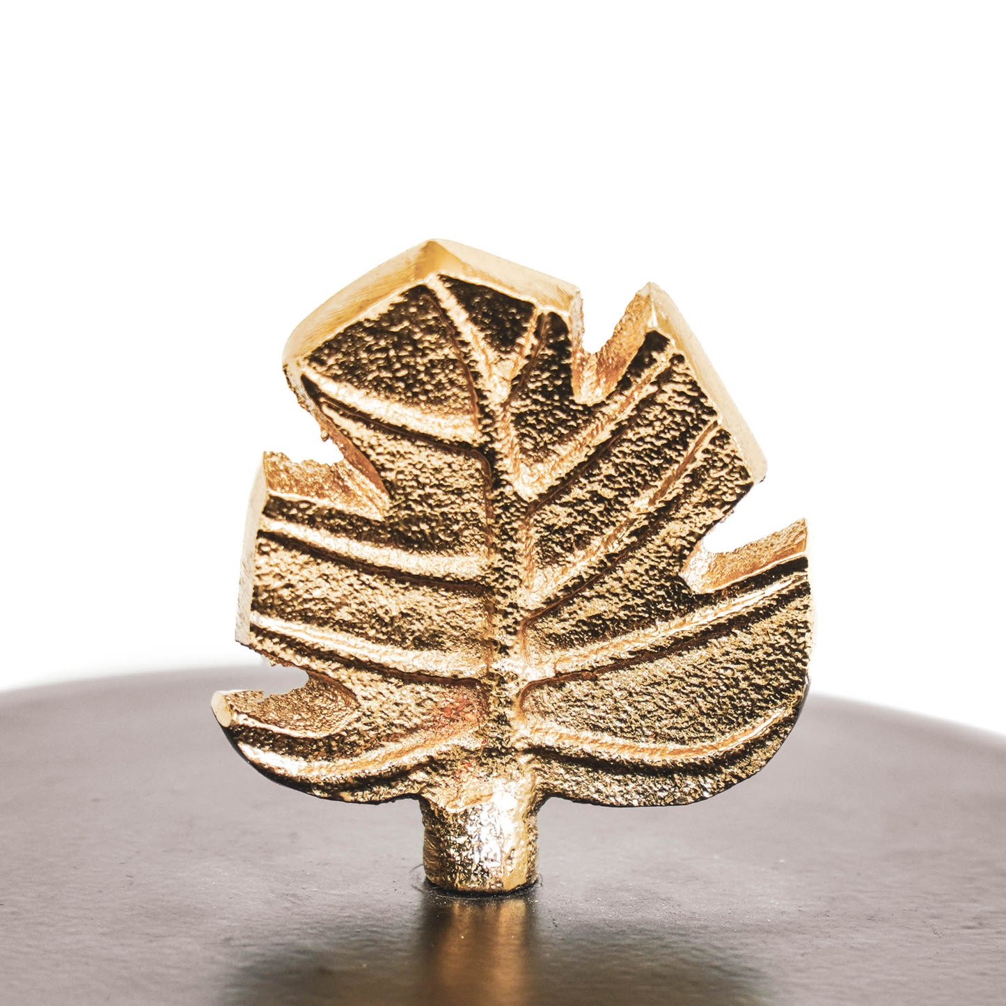 HV Box Monstera -Gold/black-14x10cm