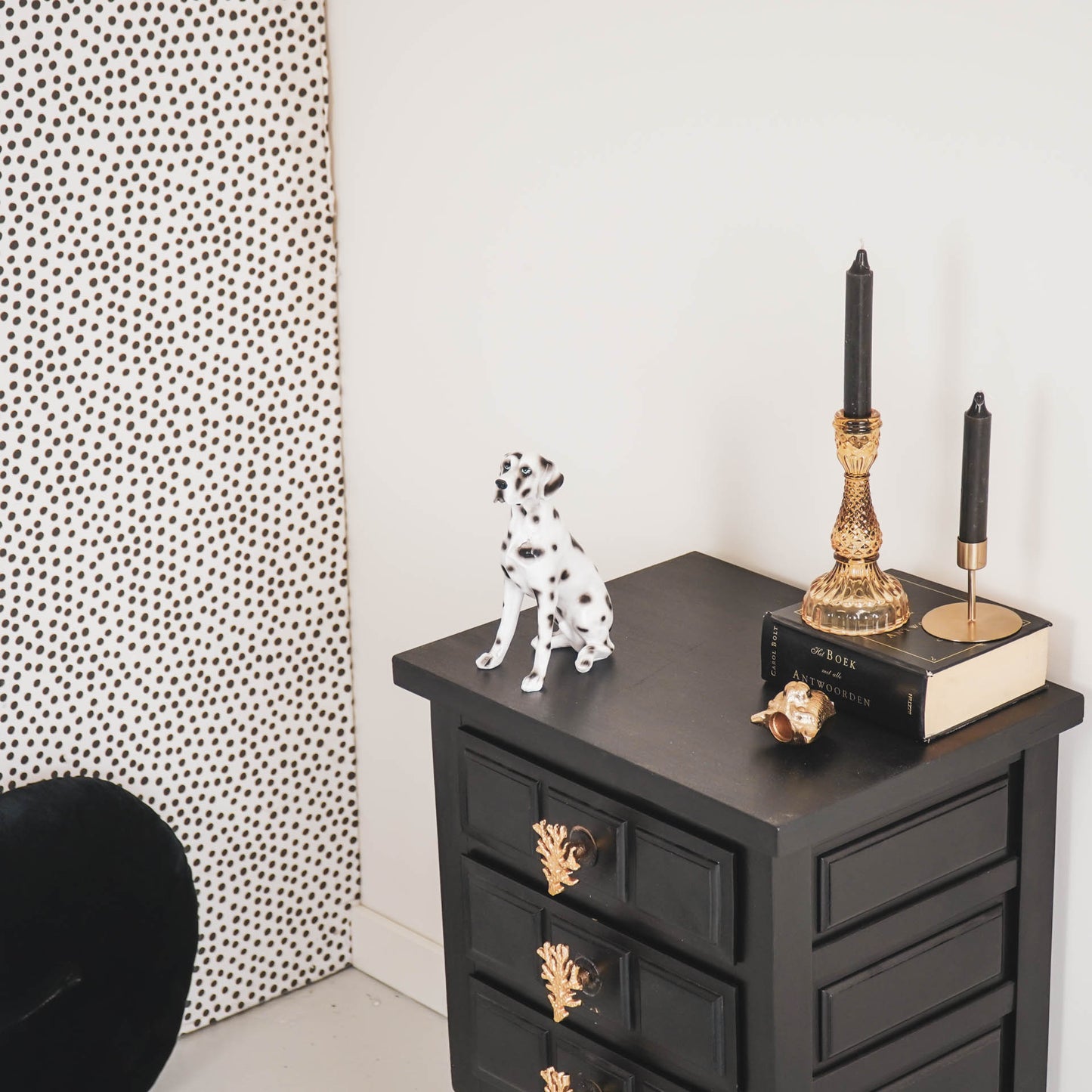 HV Dalmatian - Black/White