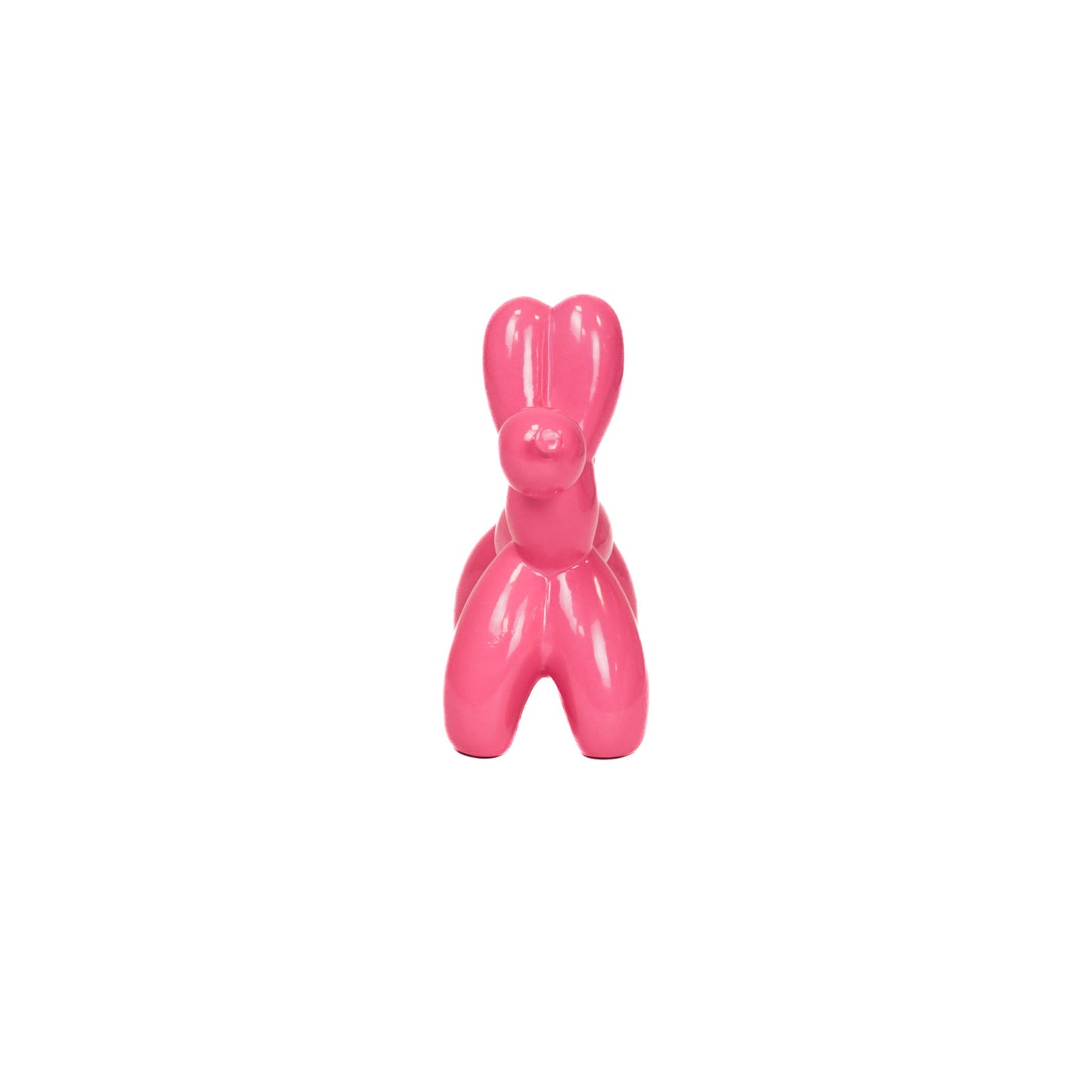 Ornament - Balloon Dog - Ceramic - Pink - 19x18,5x8,5cm