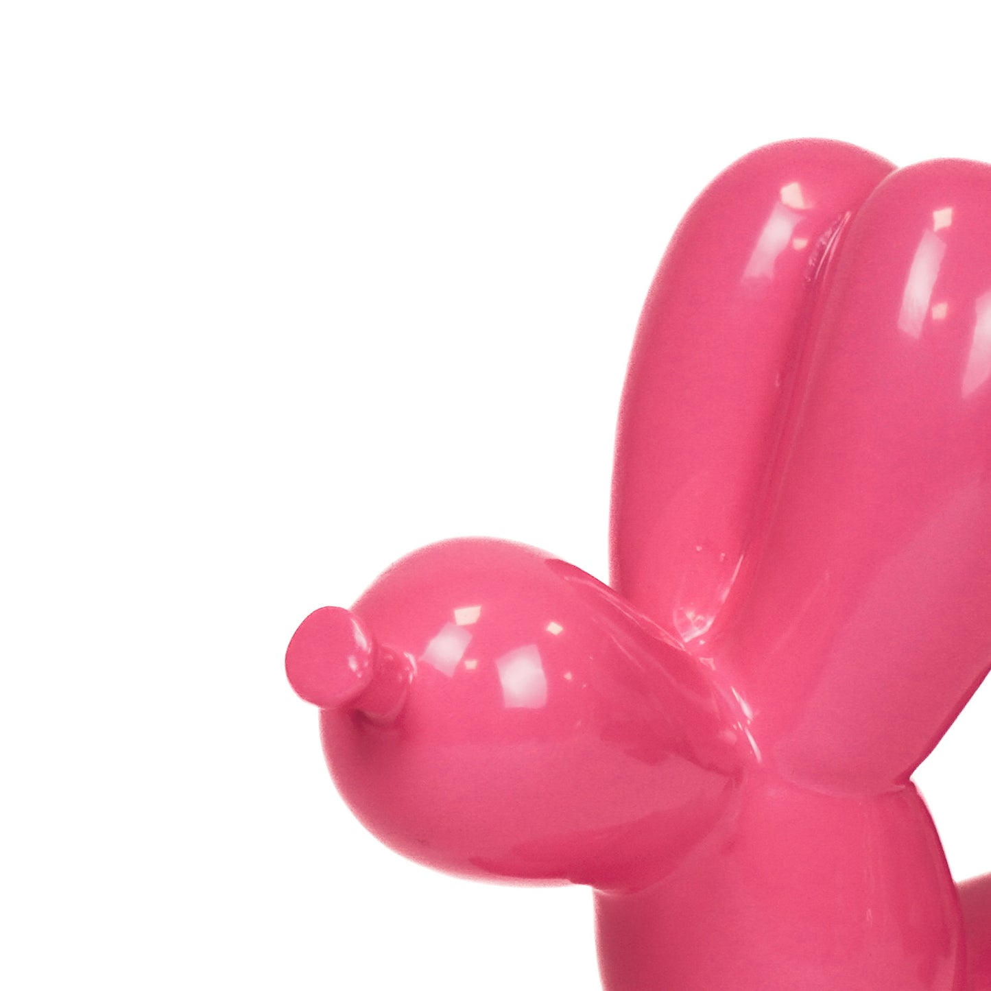 Ornament - Balloon Dog - Ceramic - Pink - 19x18,5x8,5cm