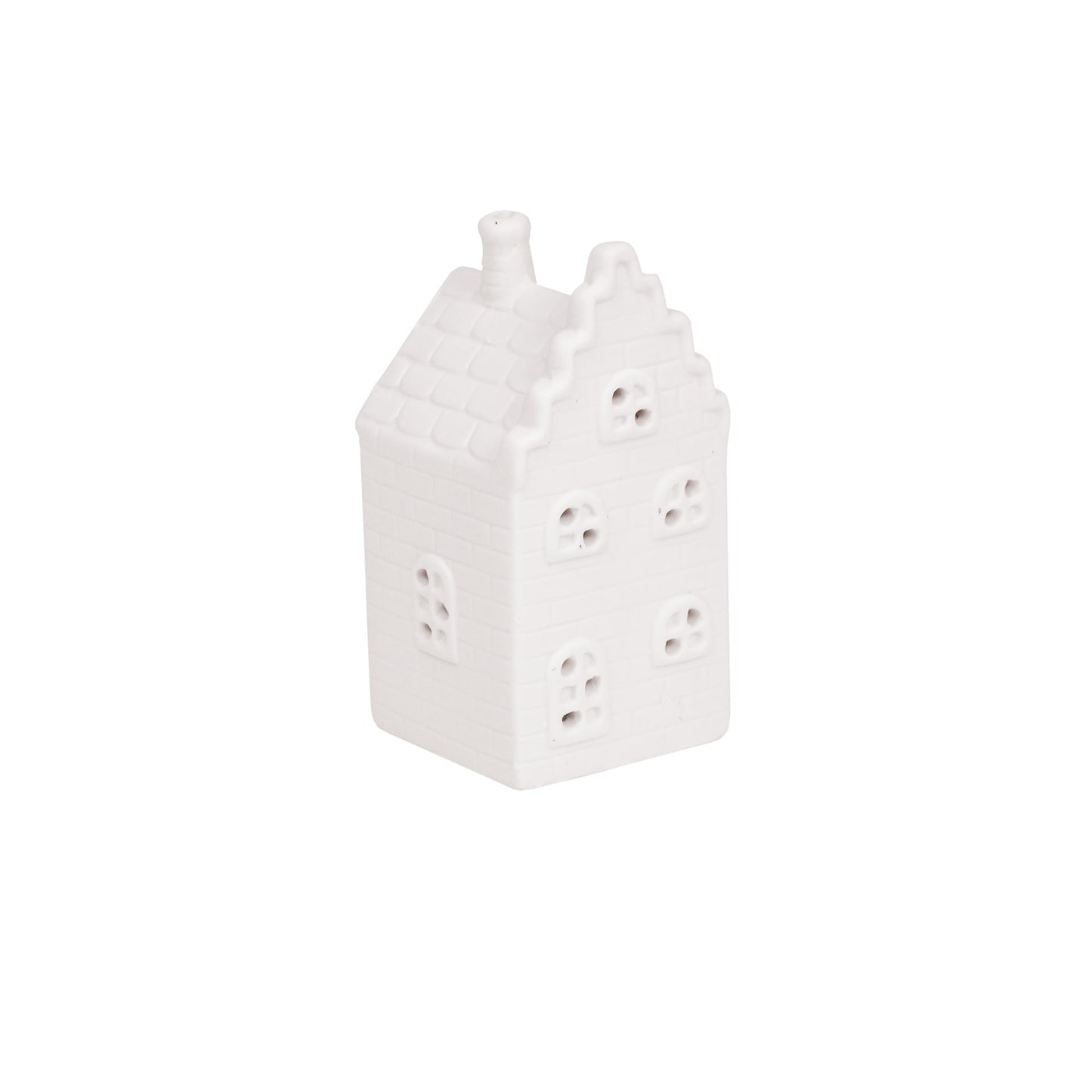 HV Amsterdam Canal House White - 7,5x6,5x12,5cm