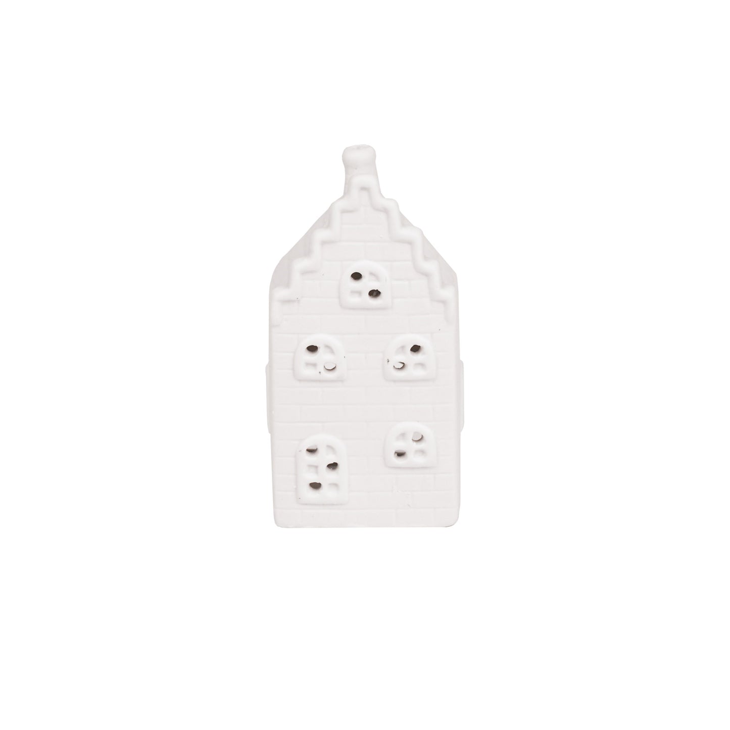 HV Amsterdam Canal House White - 7,5x6,5x12,5cm