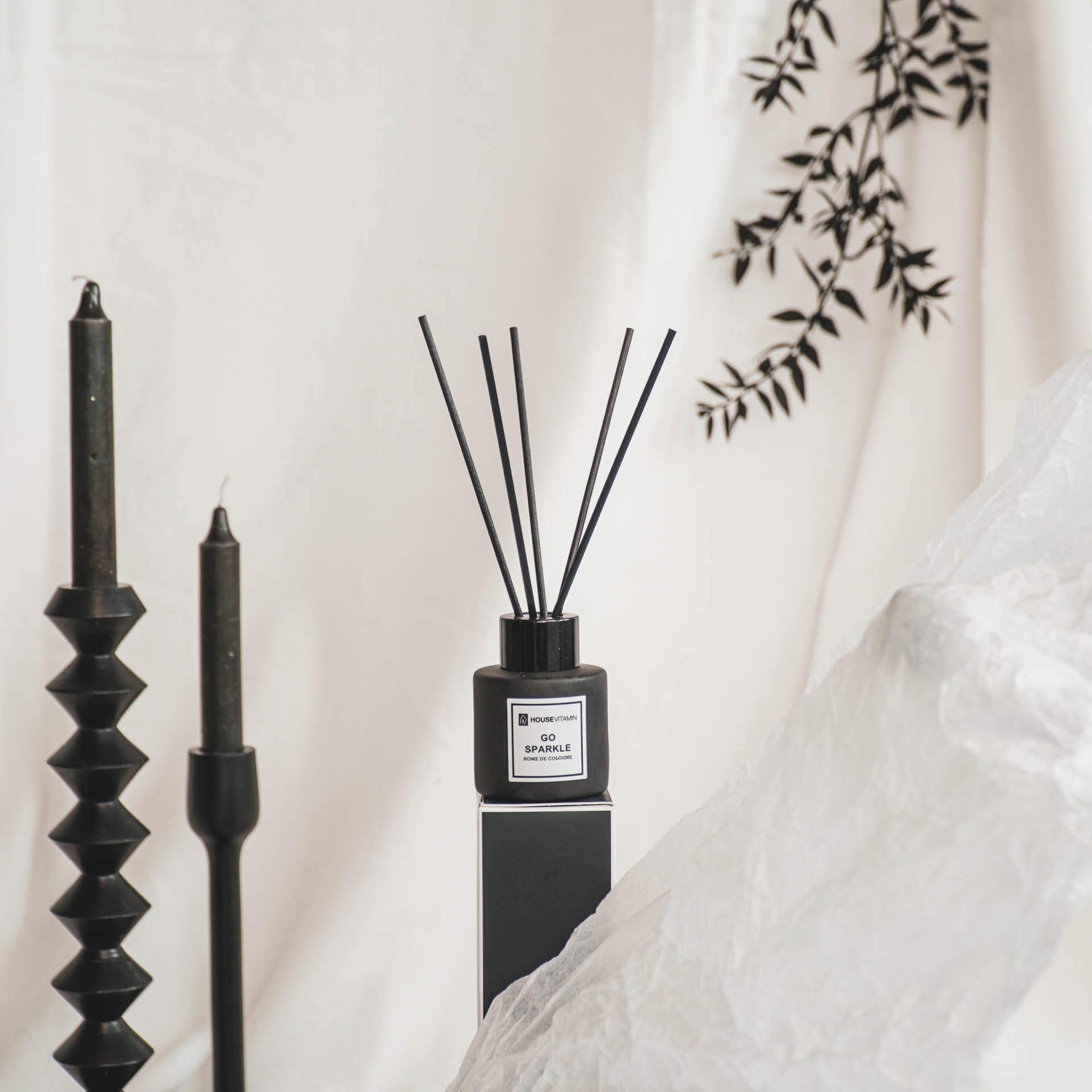 Reed Diffuser - Go Sparkle - Amber - 50 ml