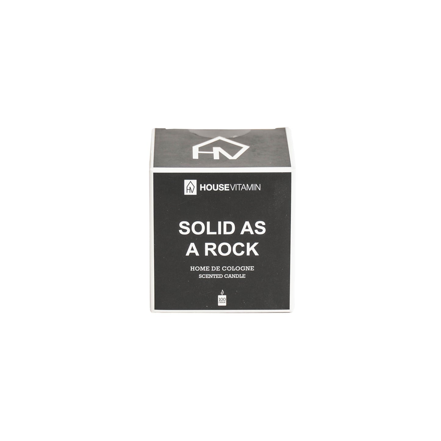 Scented Candle - Perfumed Wax - 100gr - Solid as a rock