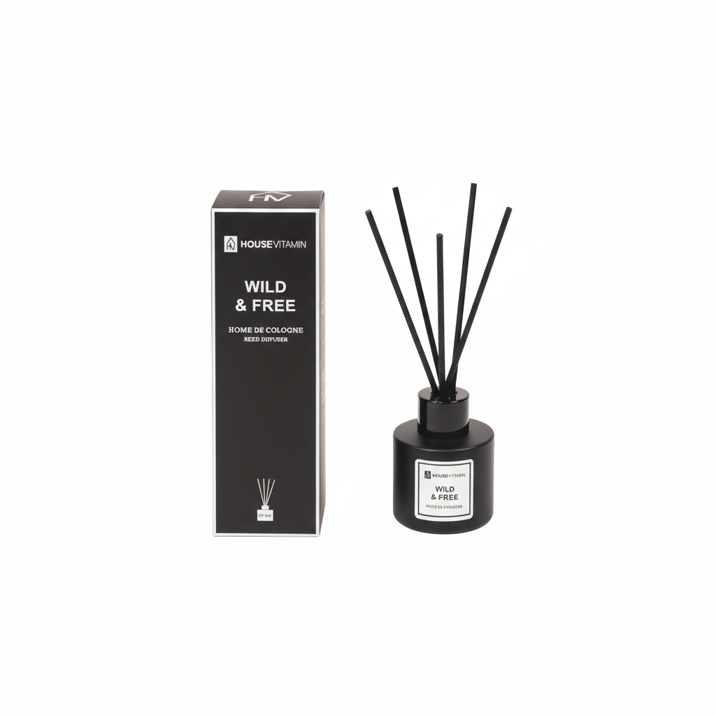 Reed Diffuser - Wild and free - Sweet perfume - 30 ml