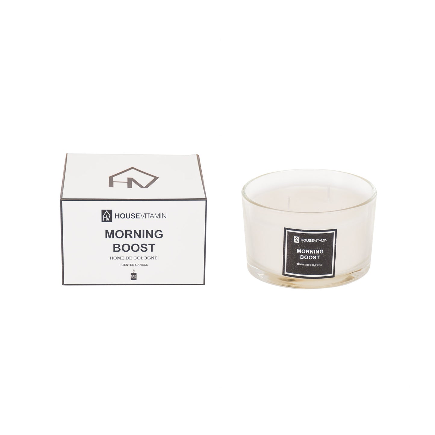 HV Home de Cologne Scented Candle - 500gr - Morning Boost