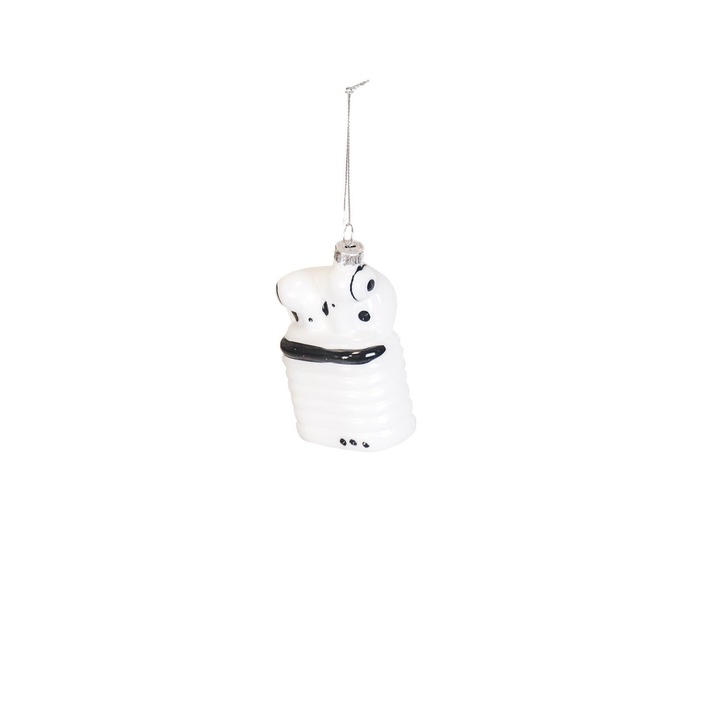 Ornament Xmas Hanger - Airpods - Glass - 6,5x3,5x10,5cm