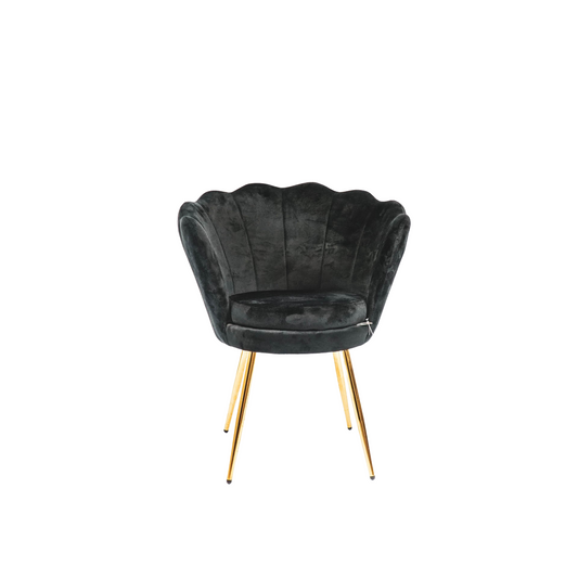 HV Dinner Chair Shell - Set of 2 - Black - 68x65x83cm