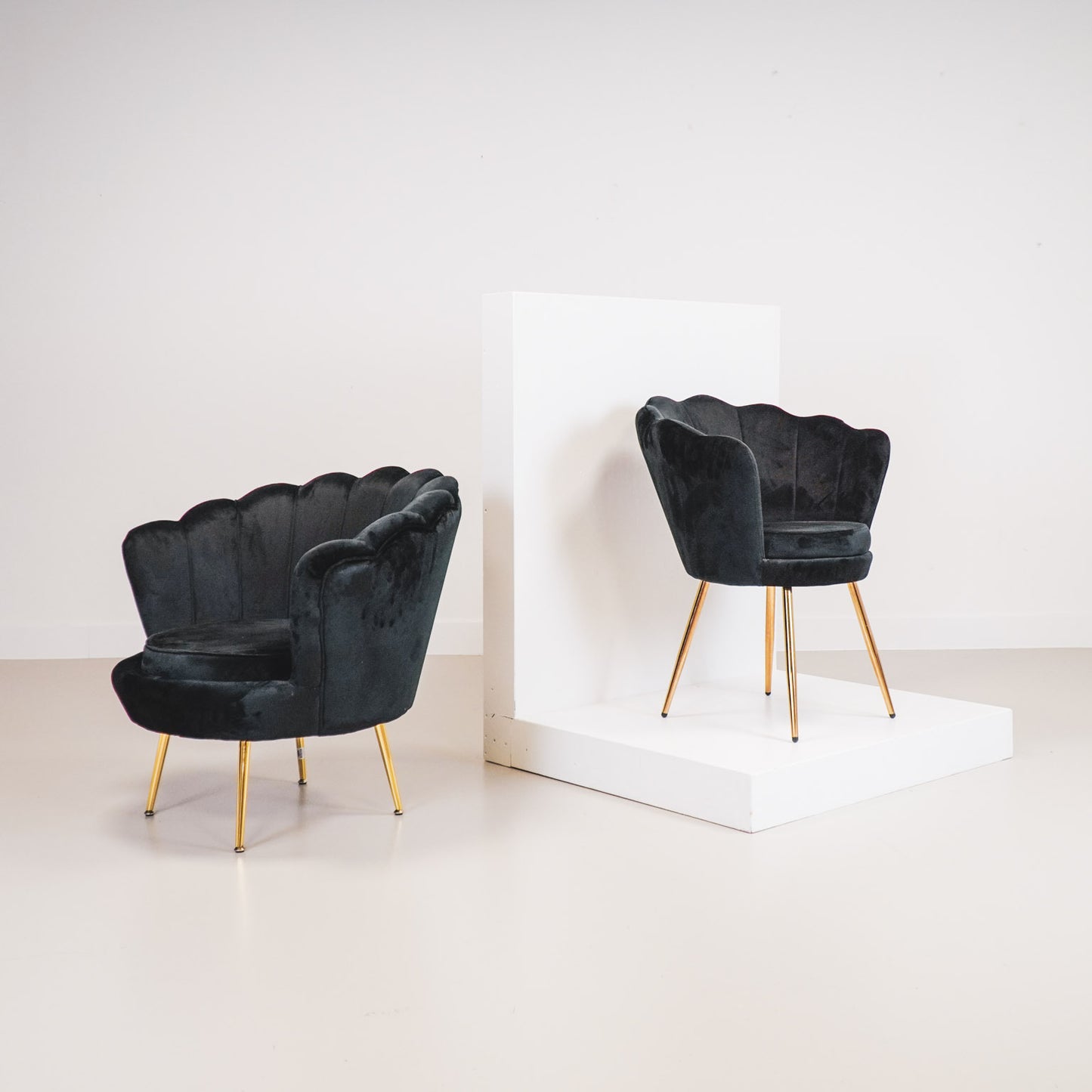 HV Dinner Chair Shell - Set of 2 - Black