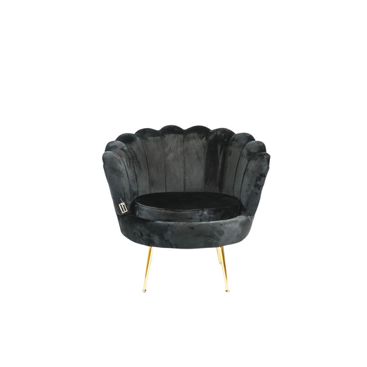 HV Fauteuil Chair Shell - Black - 84x76x82cm