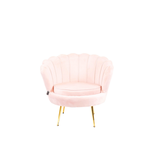 HV Fauteuil Chair Shell - Light Pink - 84x76x82cm