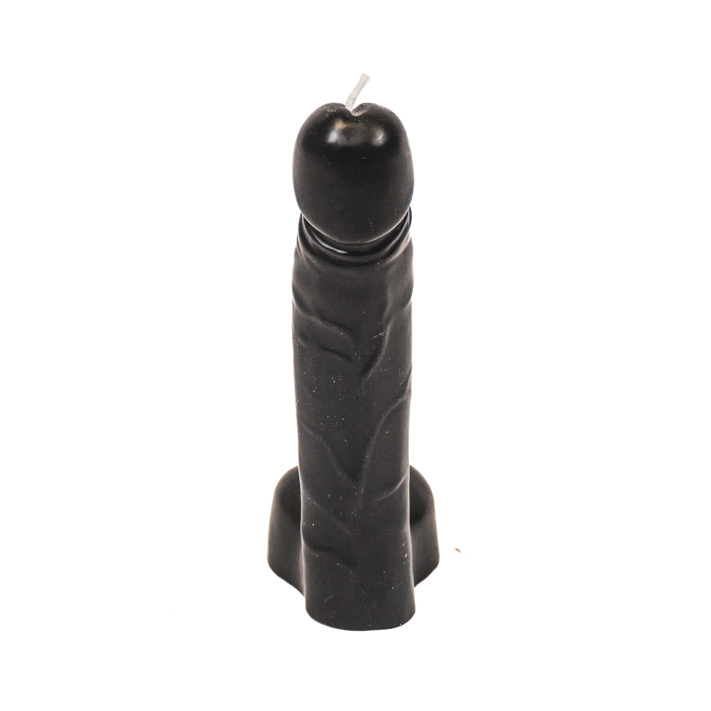 Candle - Dick - Wax - Black - 160gram - 7x5,5x17cm