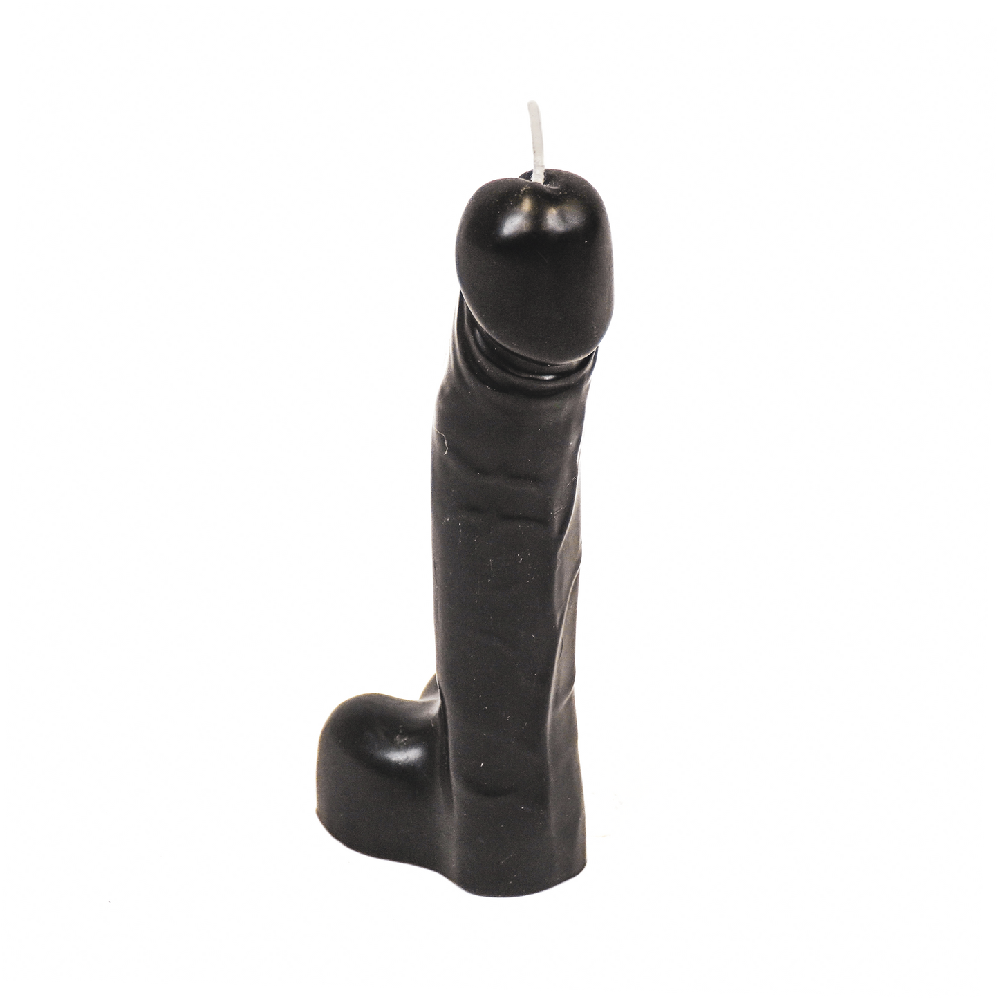 Candle - Dick - Wax - Black - 160gram - 7x5,5x17cm