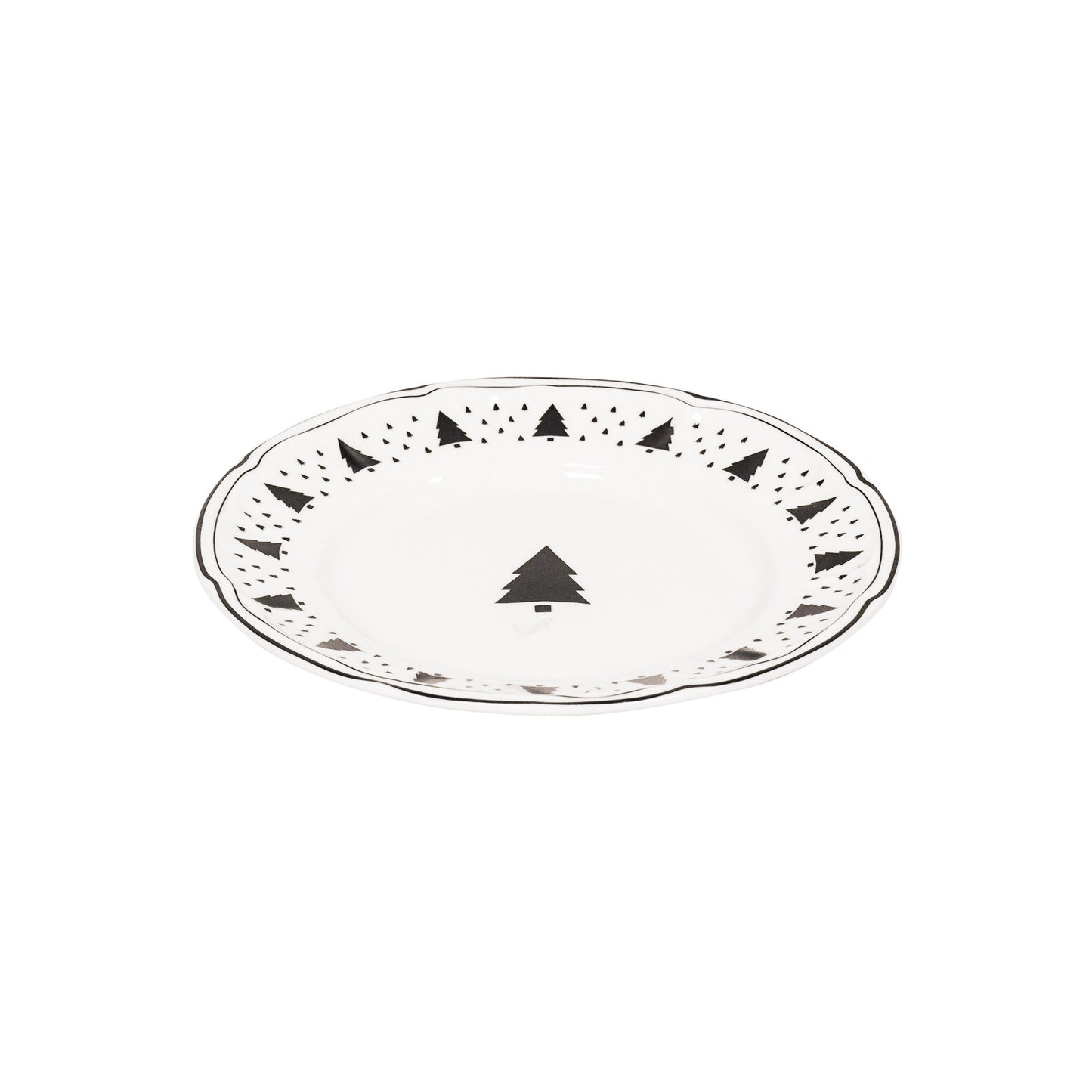 Plate - Xmas Tree - Newbone China - 10x15x1,5cm
