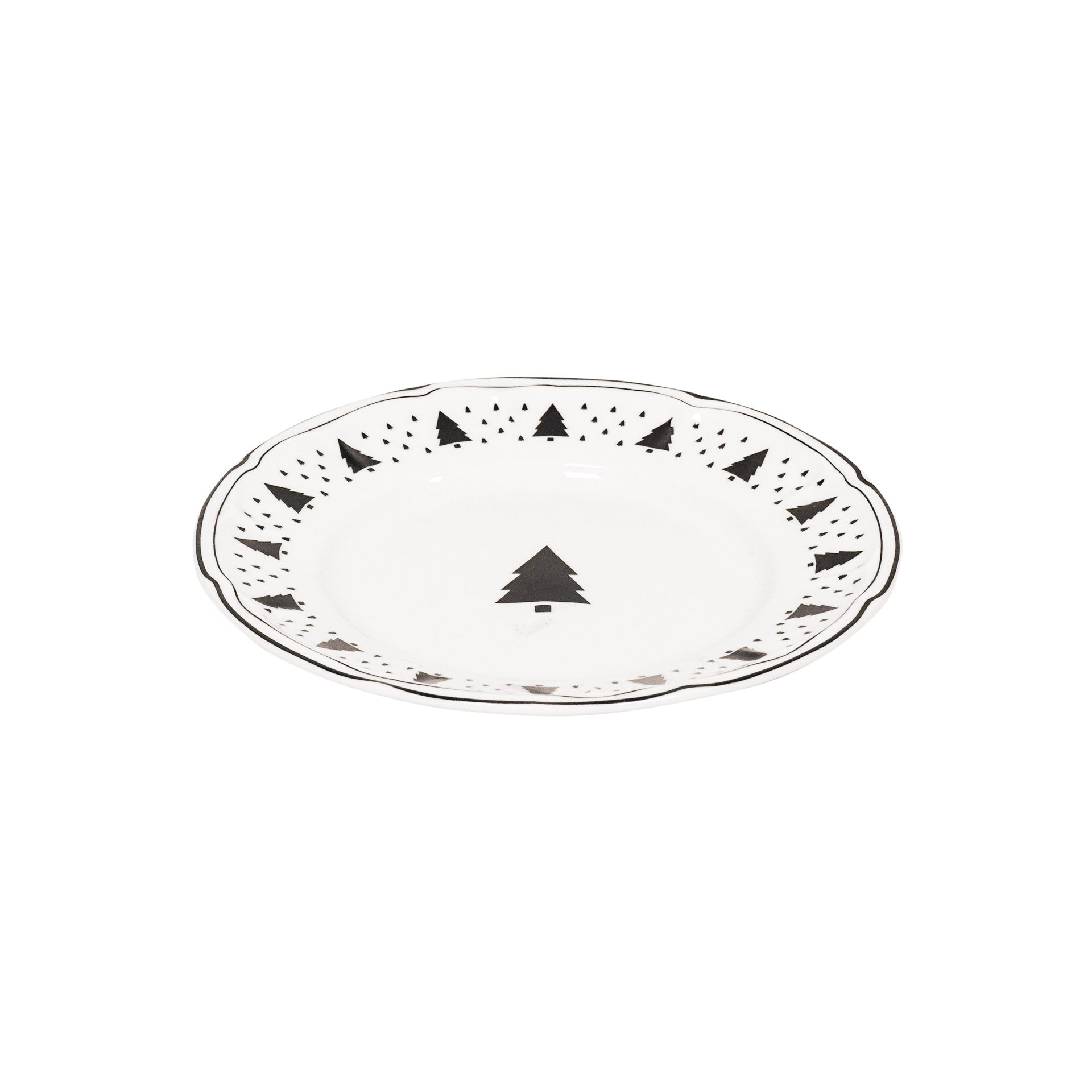 Plate - Xmas Tree - Newbone China - 10x15x1,5cm