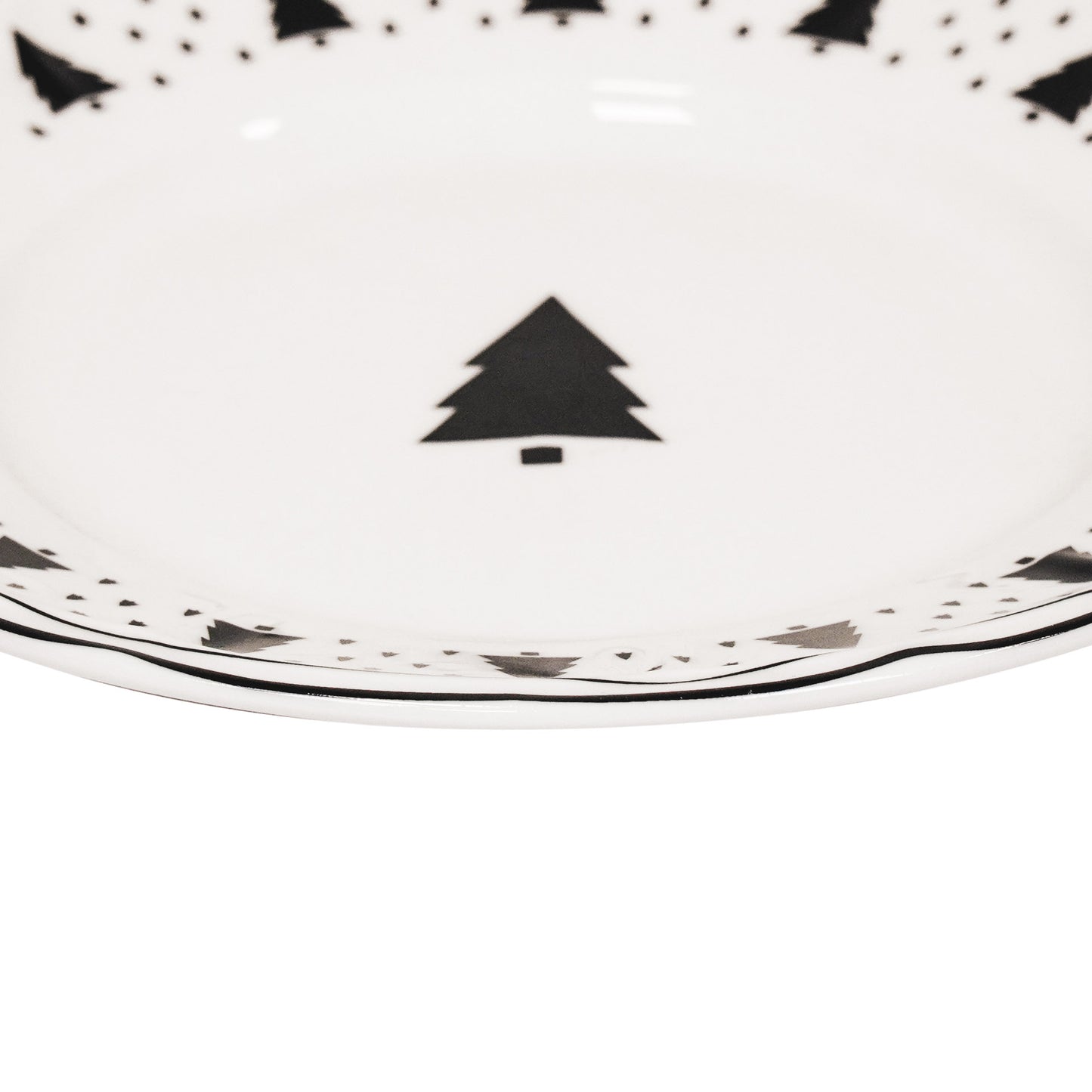 Plate - Xmas Tree - Newbone China - 10x15x1,5cm