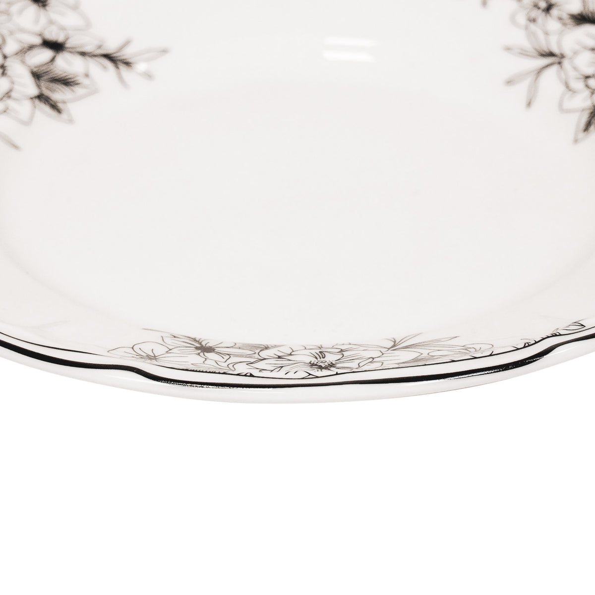 Plate - Les Fleurs - Newbone China - 10x15x1,5cm