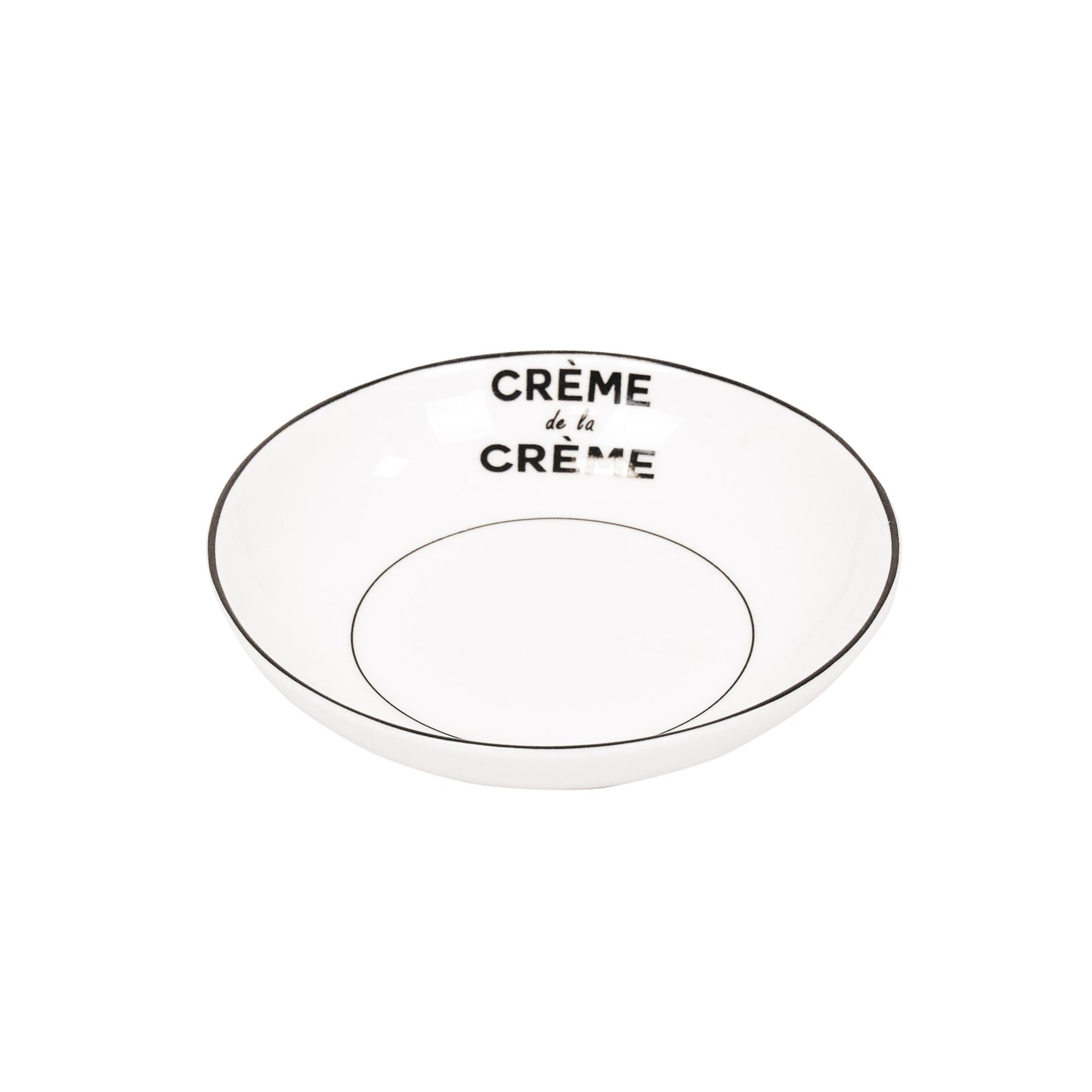 Snack Plate - Creme de la Creme - Newbone China- 9,5x9,5x2cm