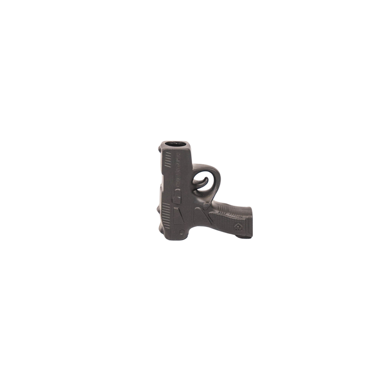 Vase - Gun - Ceramics - Black - 12x5x12cm
