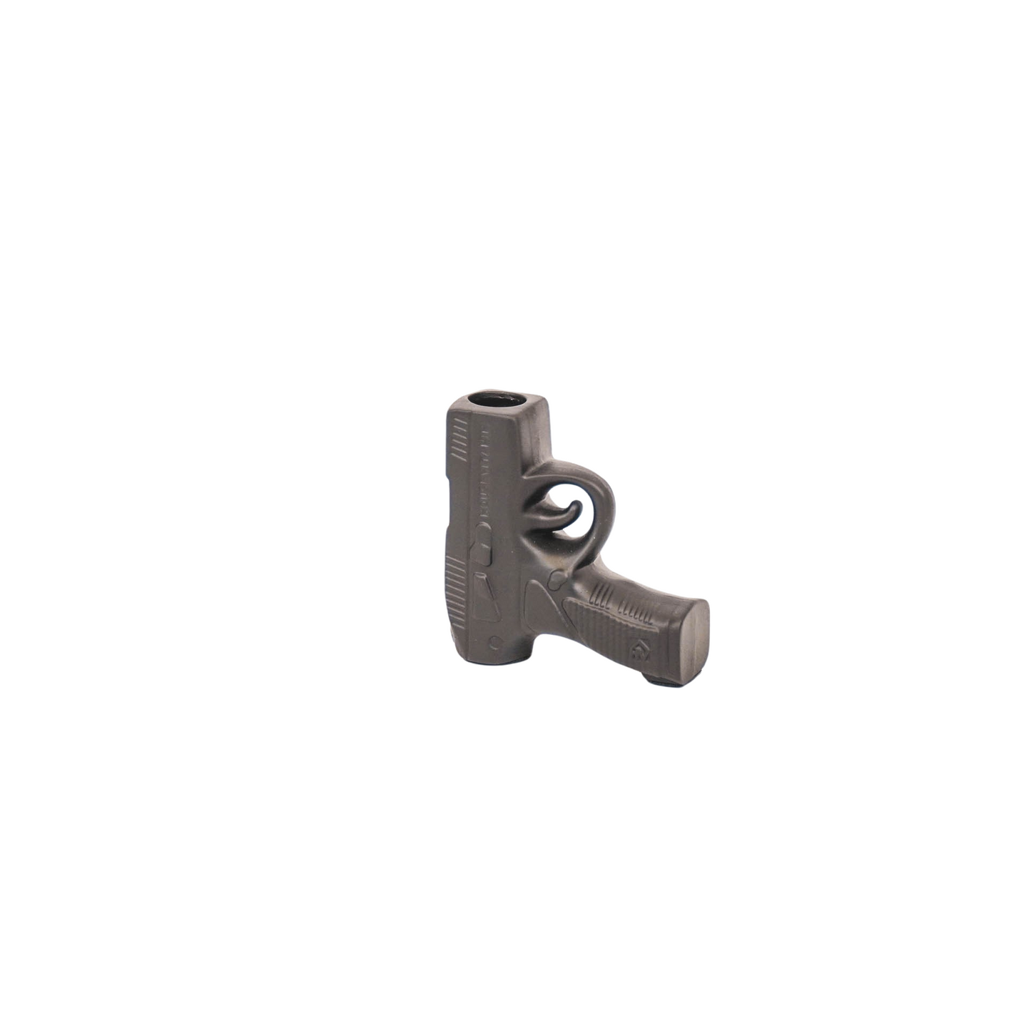 Vase - Gun - Ceramics - Black - 12x5x12cm