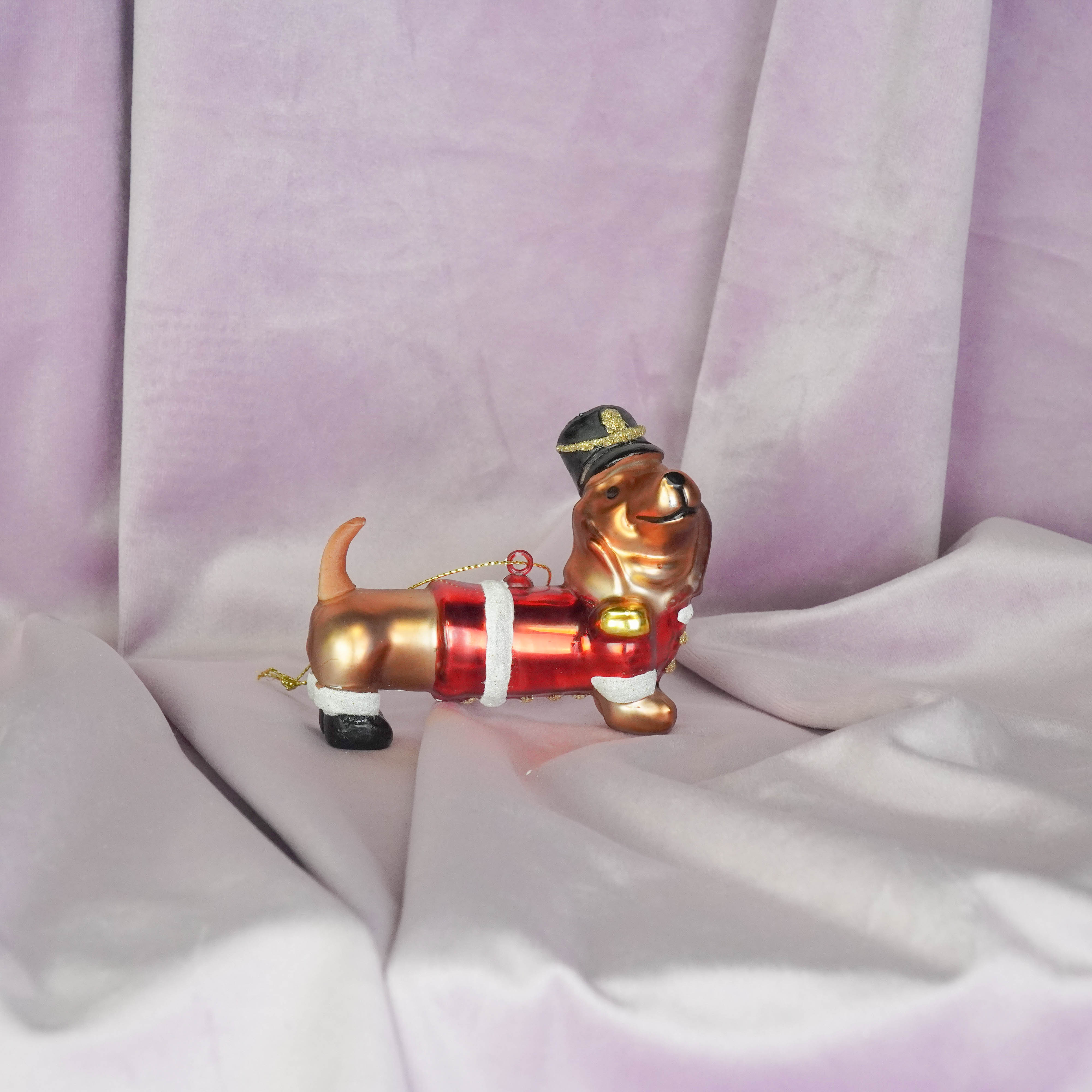 Xmas Hanger - Tackle - Glass - 10x4x8cm