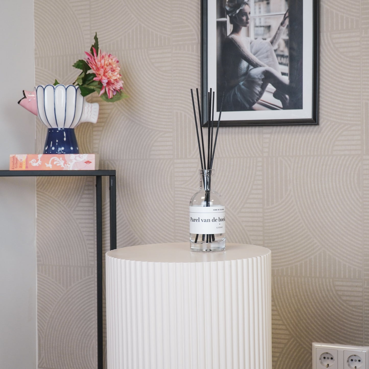 Reed Diffuser - 'Parel van de Boekelermeer' Alkmaar - 200ml-Limited Edition