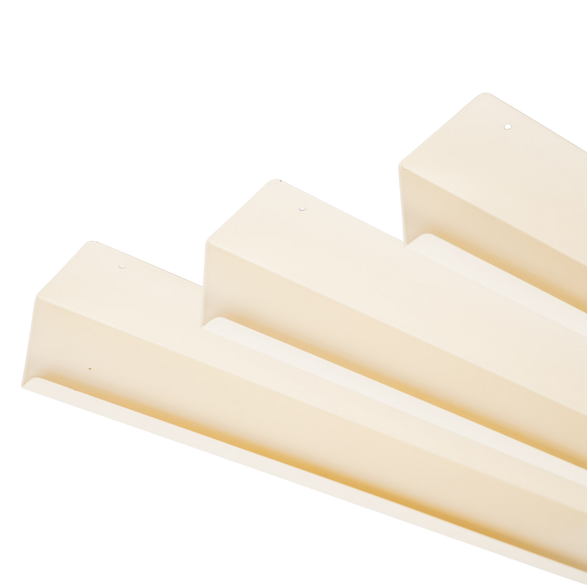 Wall Shelf - Metal - Beige - Set of 3 - 40/50/60cm