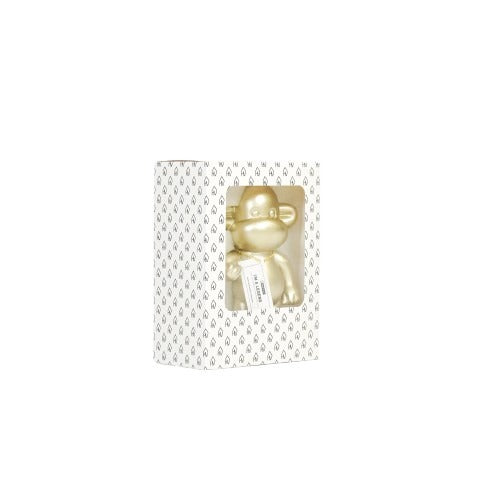 Ornament - Hang Loose Monkey Figurine 'The Legend' - Polyresin - Gold - 11x7x19cm