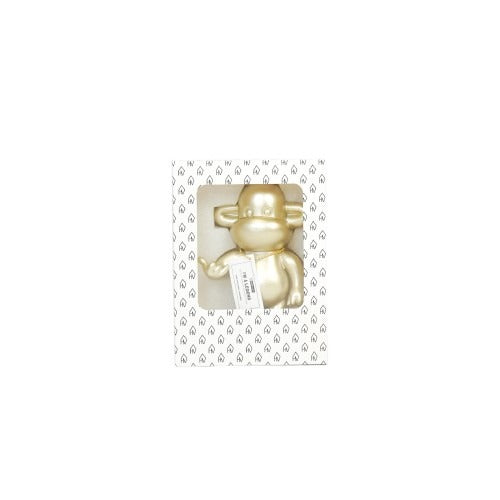 Ornament - Hang Loose Monkey Figurine 'The Legend' - Polyresin - Gold - 11x7x19cm