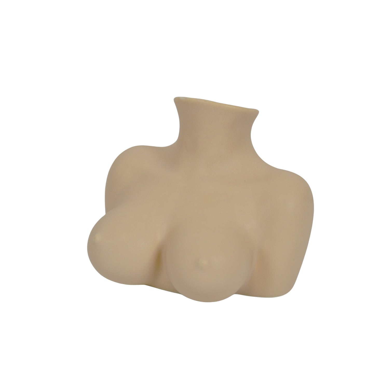 Vase- Breasts  - Ceramics - Sand - 6,5x12,5x13cm