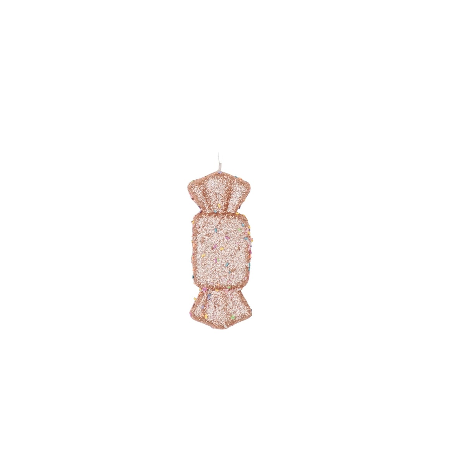 Xmas Hangers- 3 Toffee Candy Foam-Brown/ Disco Dip- S3-5.5x