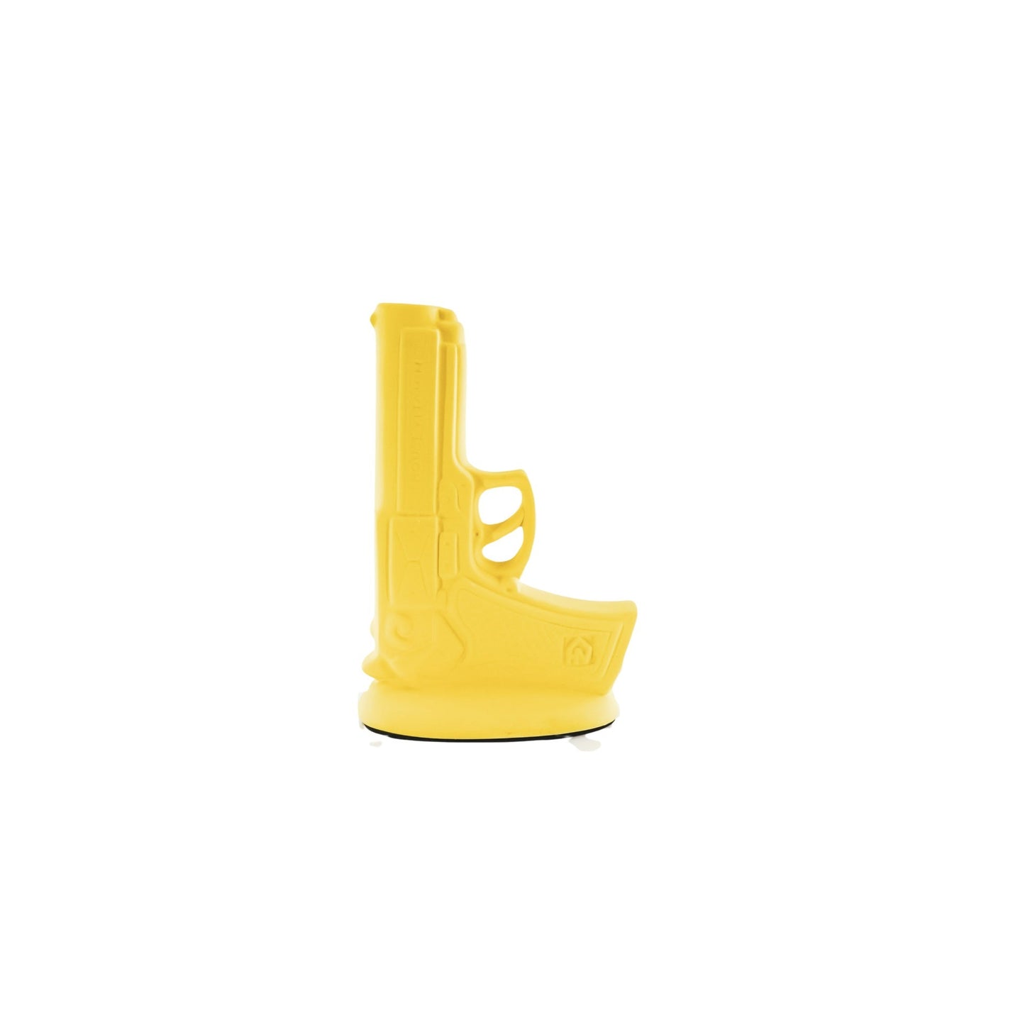 Vase - Gun - Ceramics - Neon Yellow - 15x9x23cm