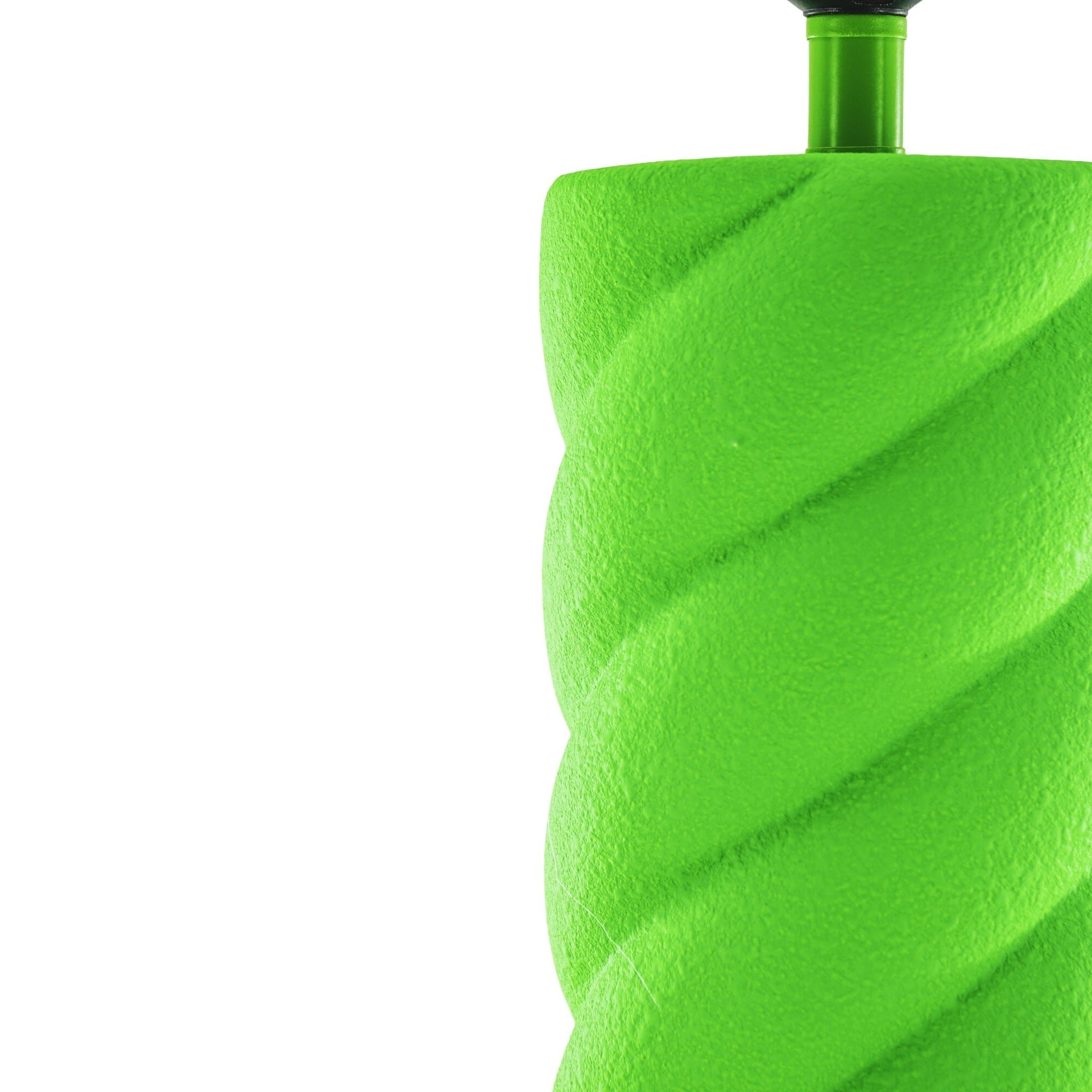 Table Lamp - Ceramics - Neon Green - E27- 12x12x28cm
