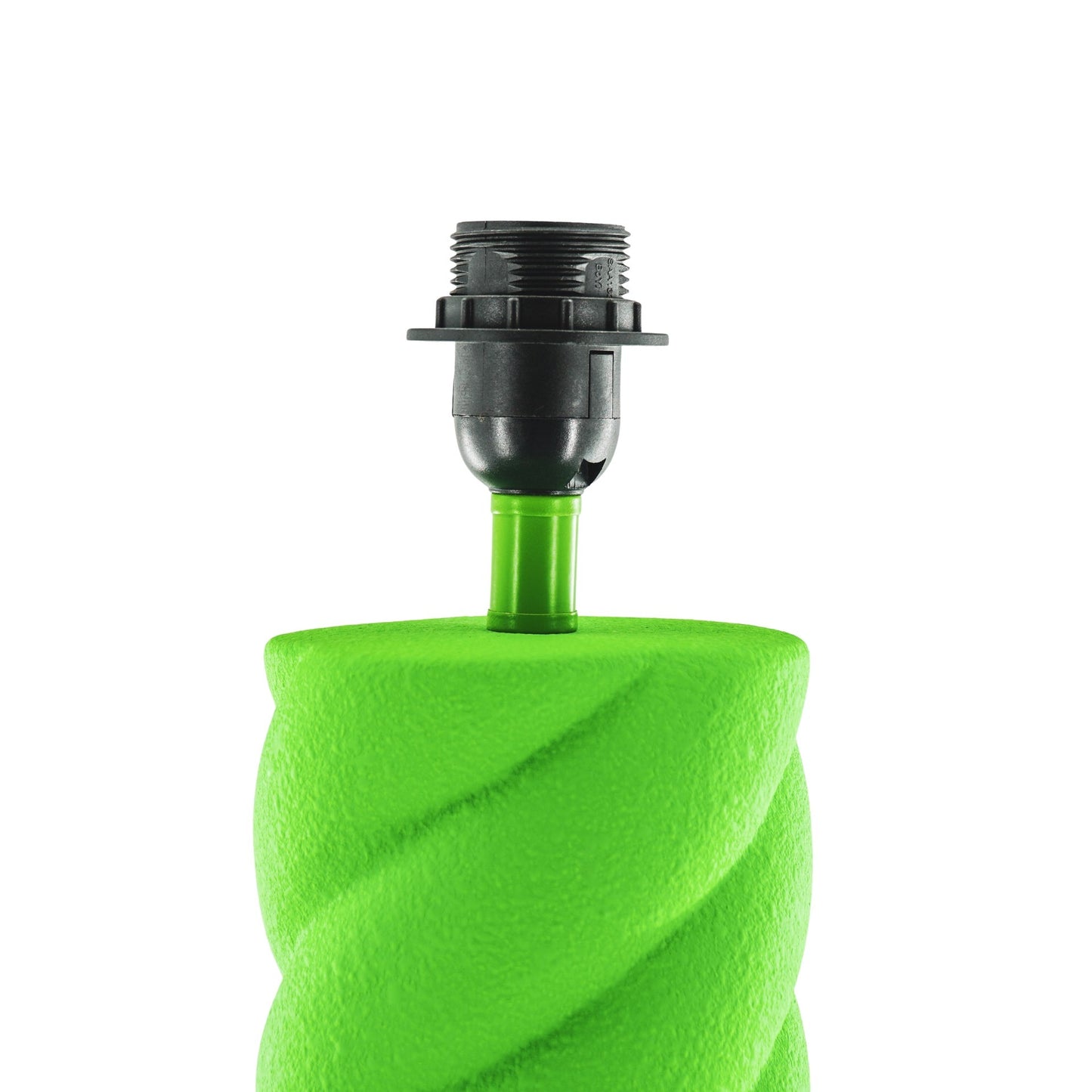 Table Lamp - Ceramics - Neon Green - E27- 12x12x28cm