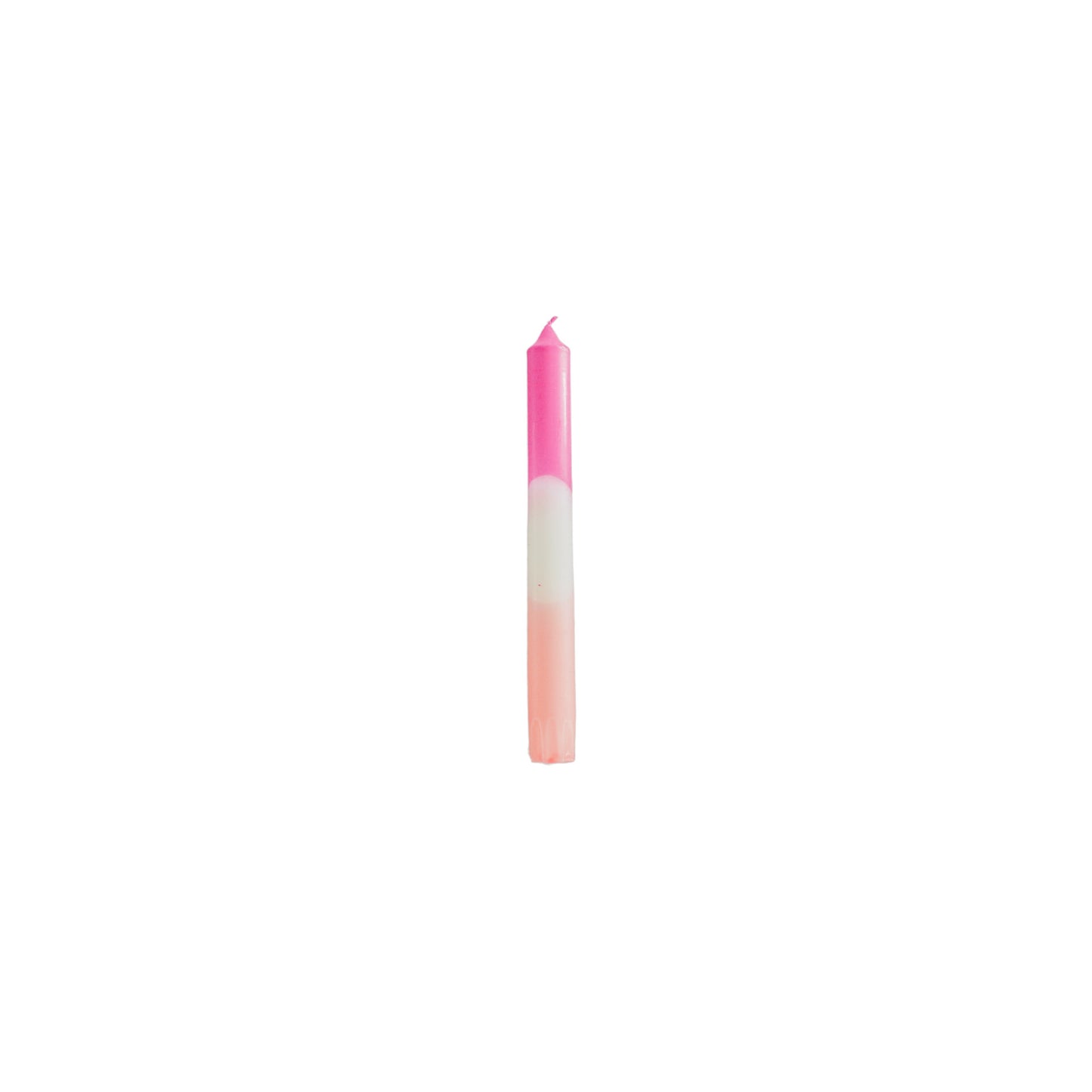 Tapers - Dipdye - Wax - Pink/White/Pink - S4