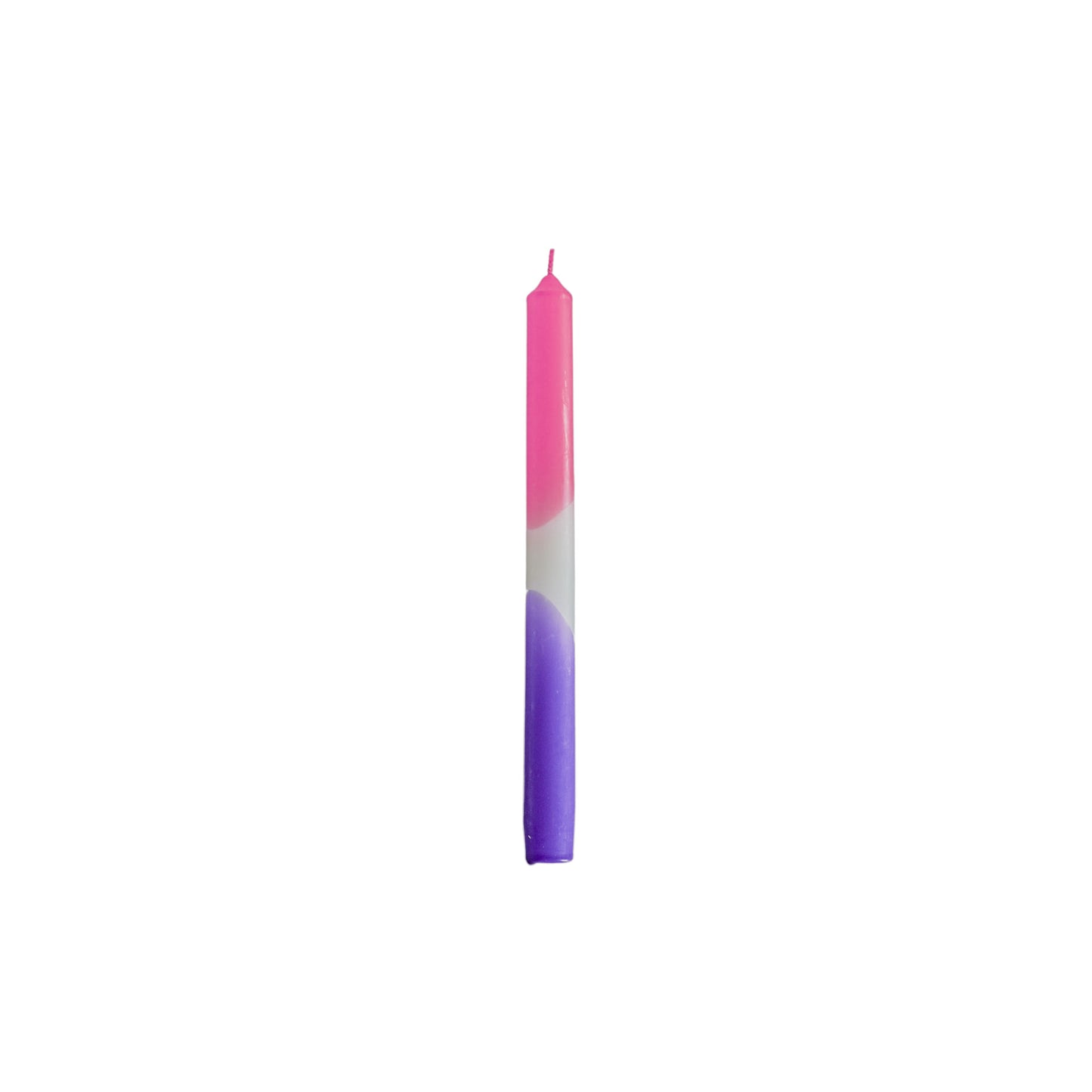 Tapers - Dipdye - Wax - Pink/White/Purple - S4