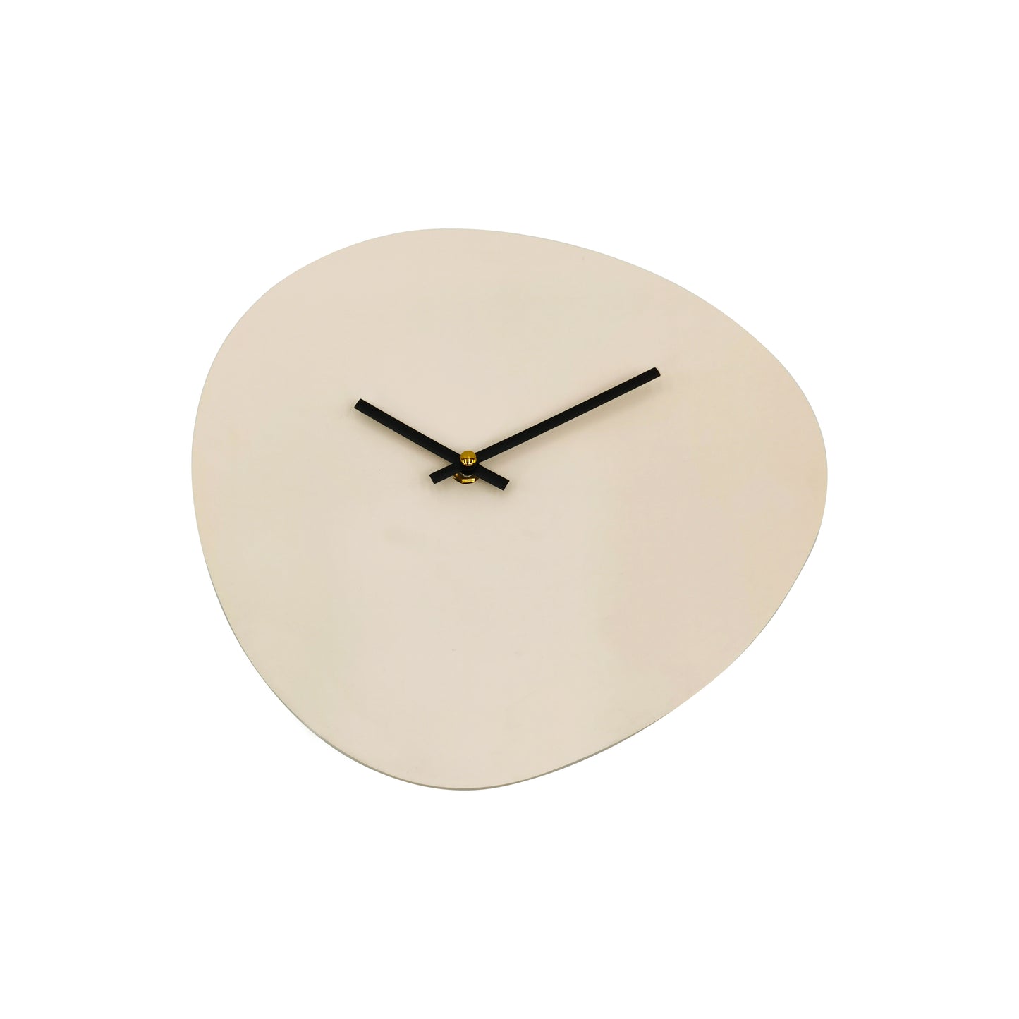 Clock - Wall Clock Organic- Sand - 30x30x0,5 cm