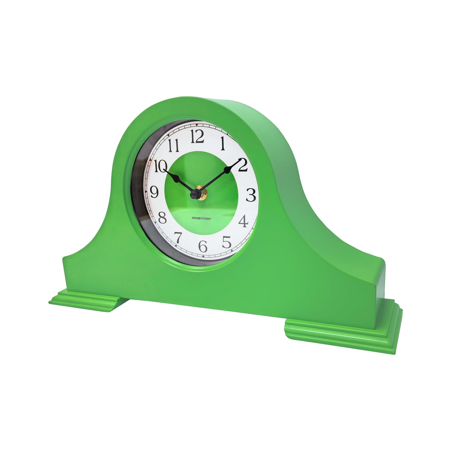 Clock - Mantel Clock- Green - 36x8,5x20 cm