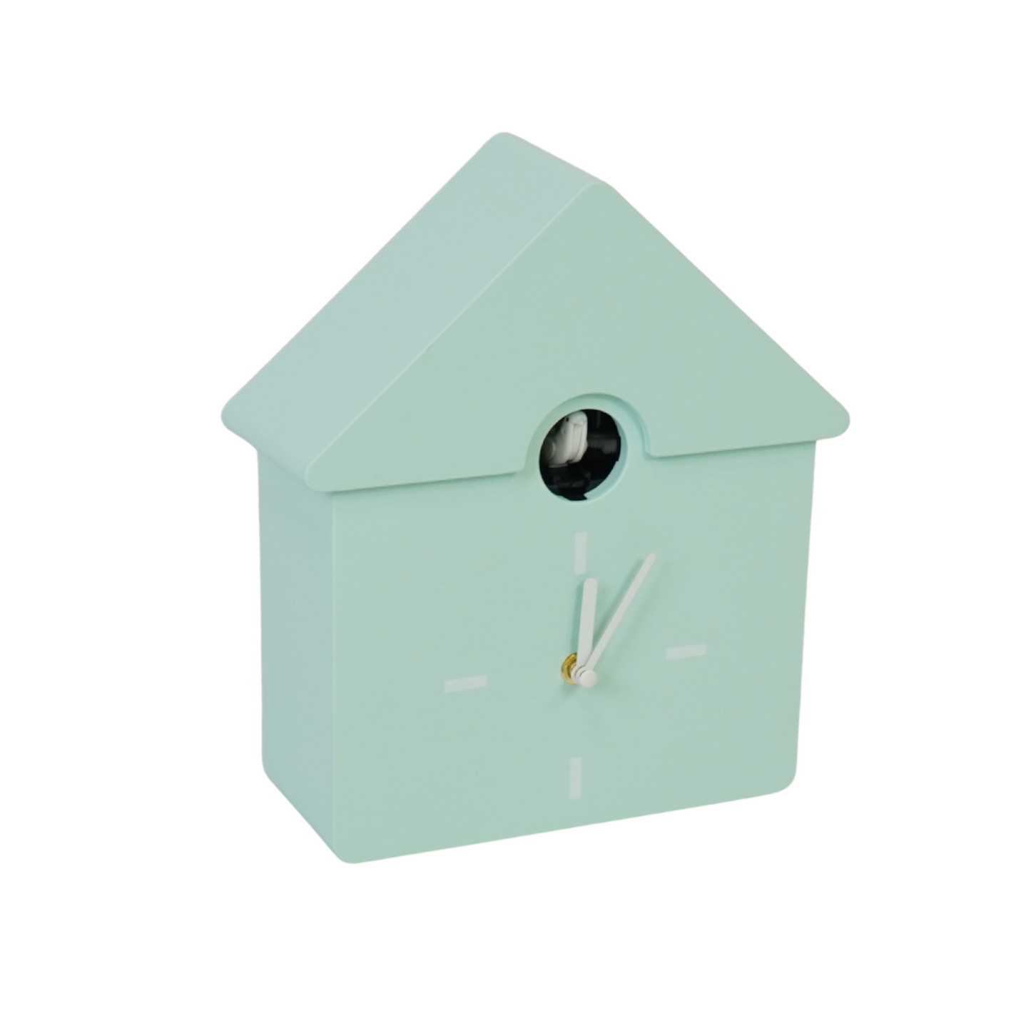 Clock- Wall Clock Cuckoo-Mint Green- 24x27x9cm