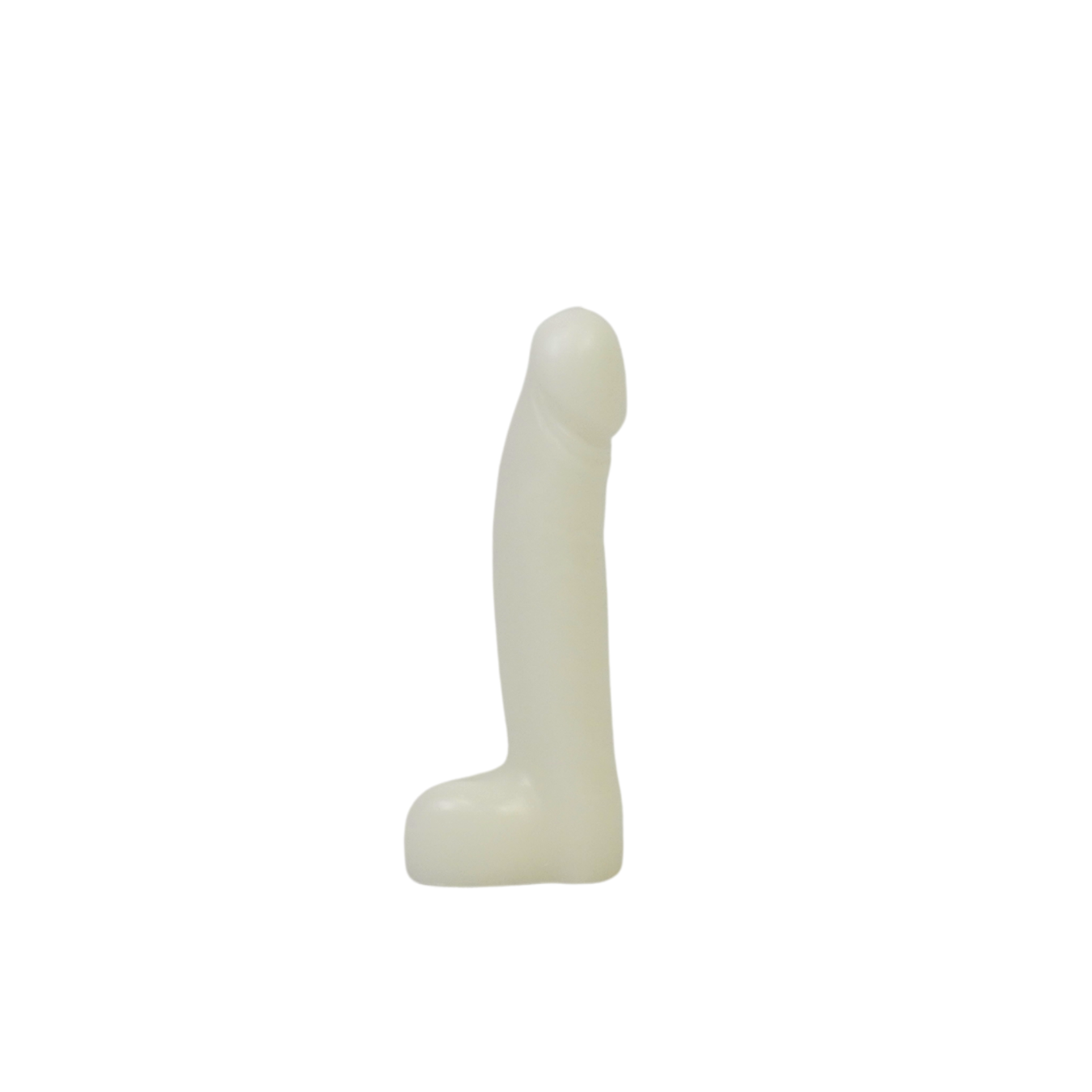Candle - Dick - Wax - White - 160gram - 7x5,5x17cm