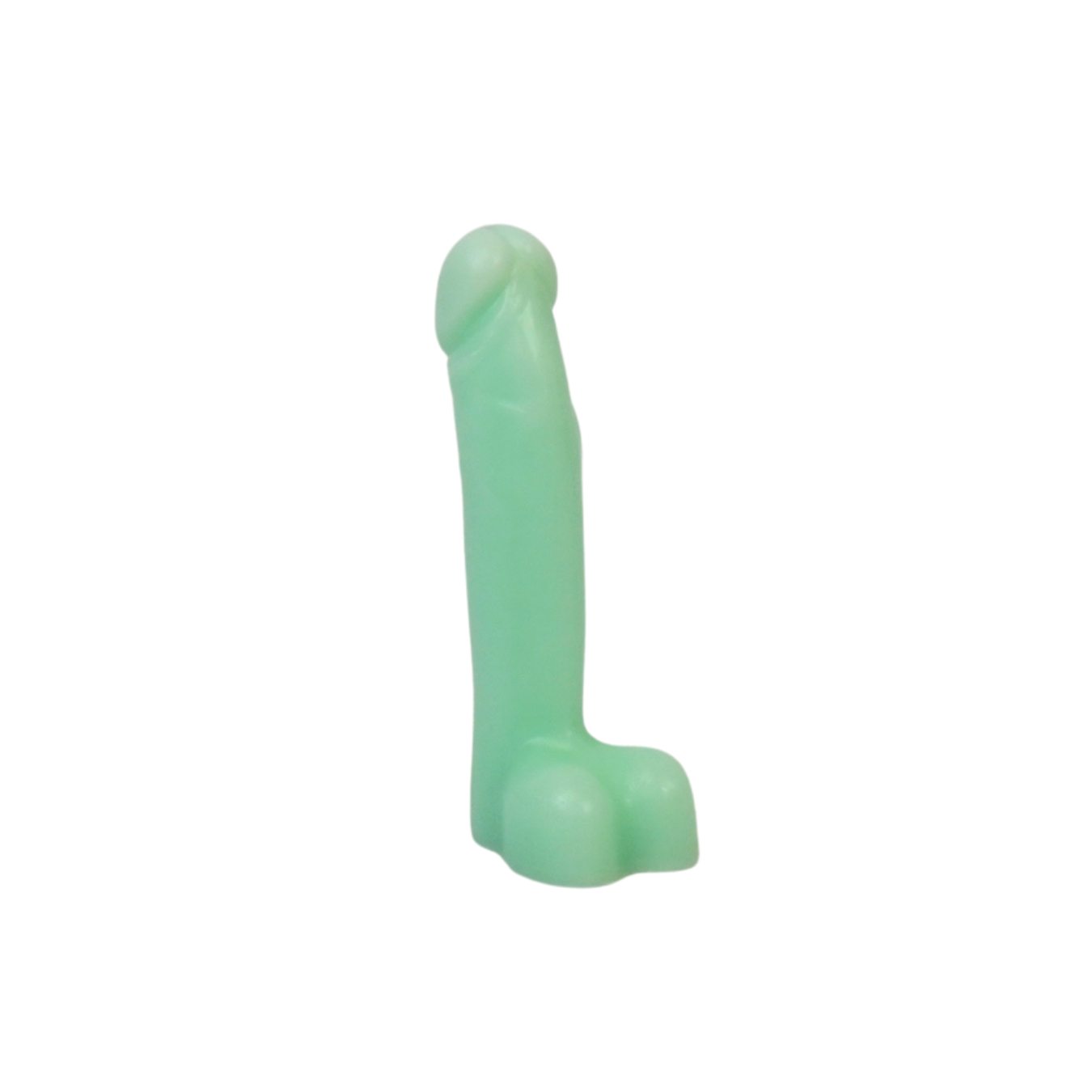 Candle - Dick - Wax - Mint - 160gram - 7x5,5x17cm