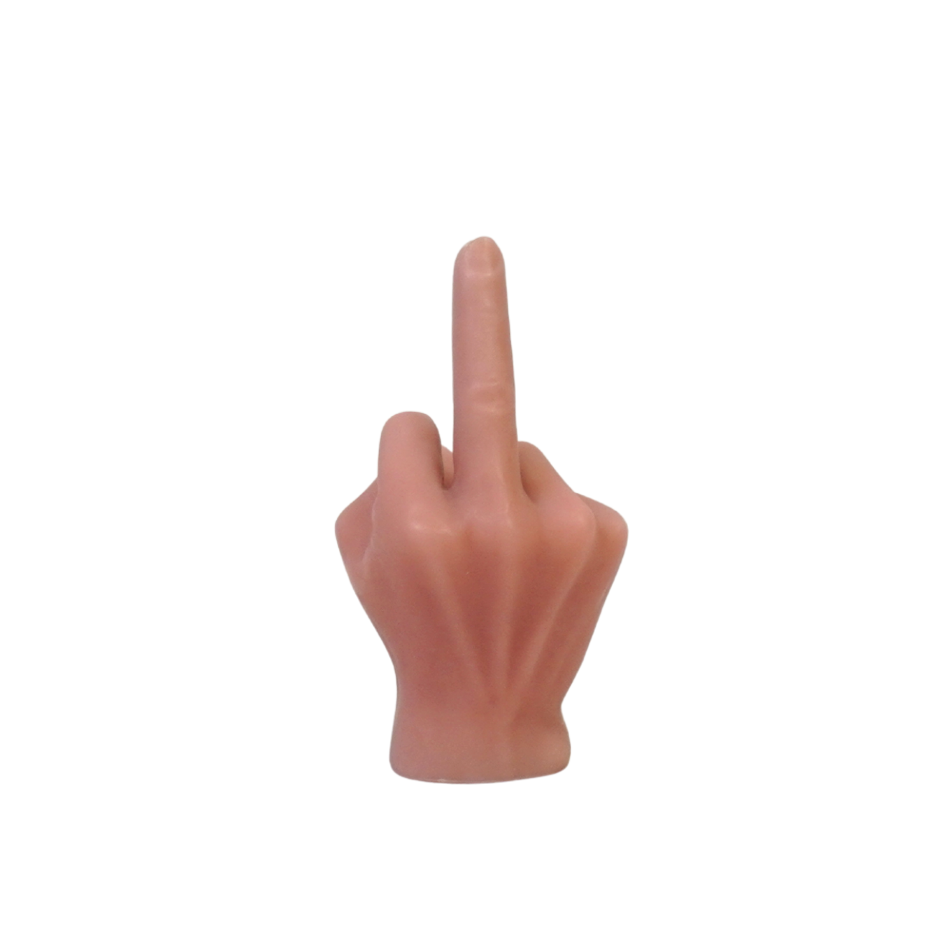 Candle -Middle Finger - Wax - Pink - 310 gram - 10x9x17cm